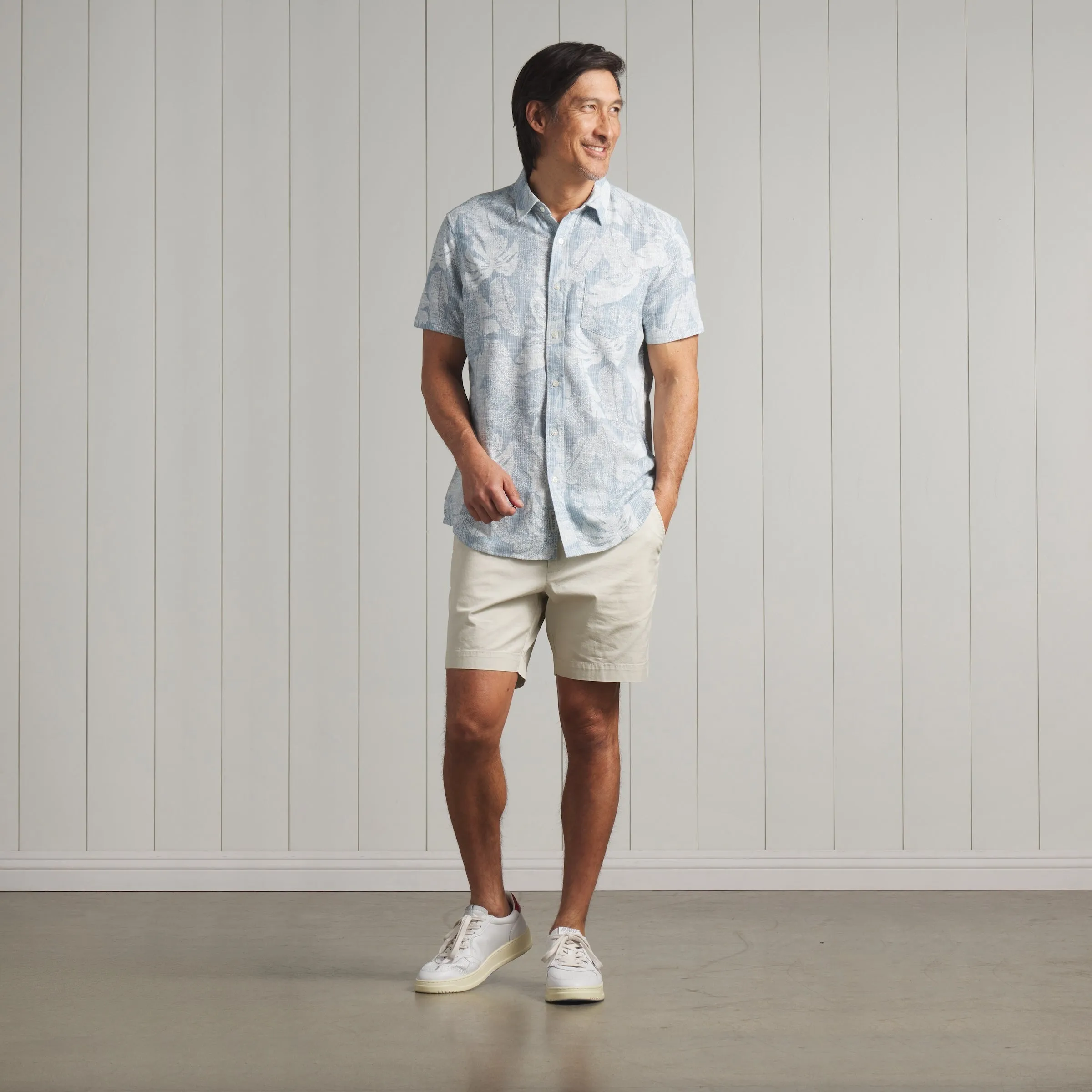 Madras Cottage Loom Printed Shirt - Mr. Chow Print