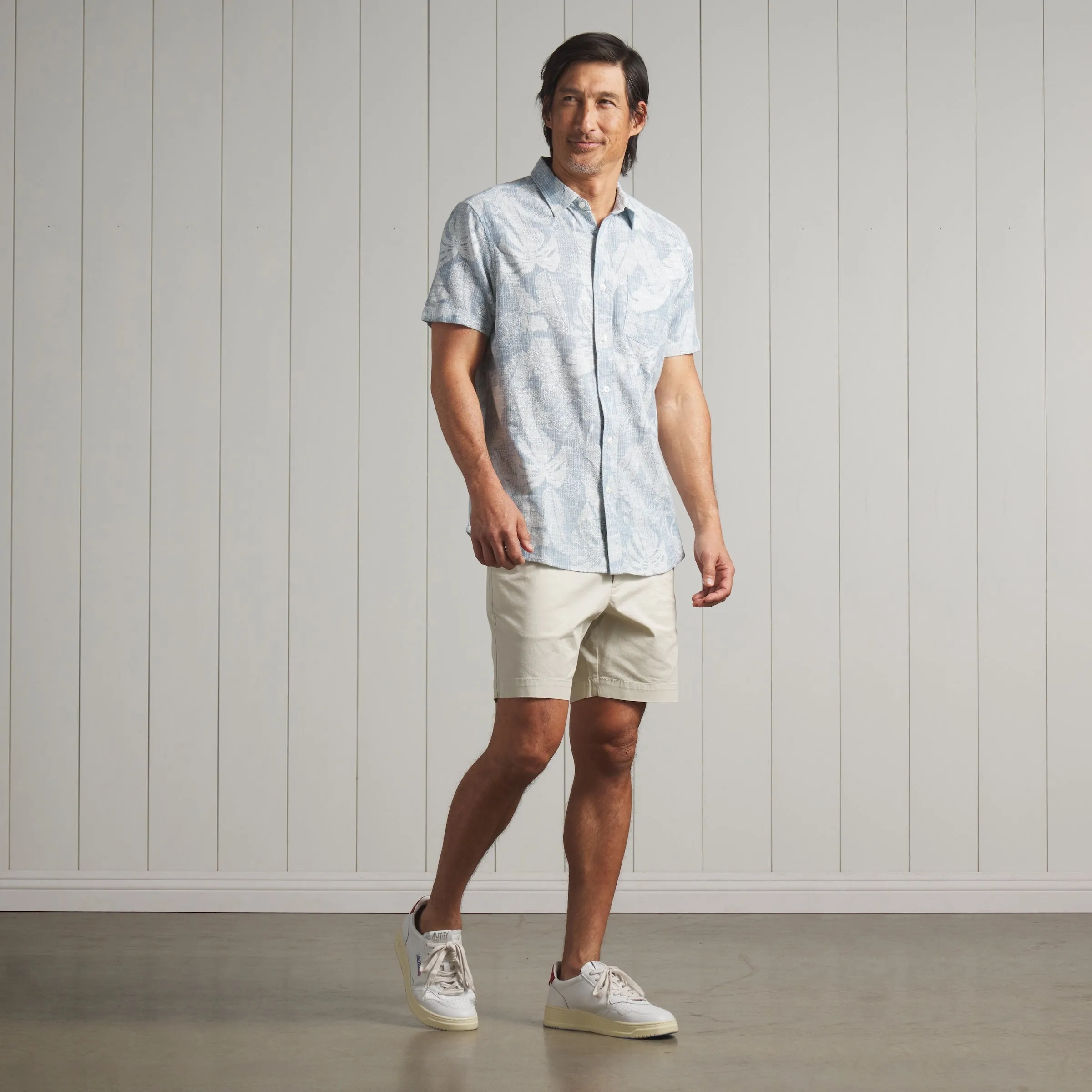 Madras Cottage Loom Printed Shirt - Mr. Chow Print
