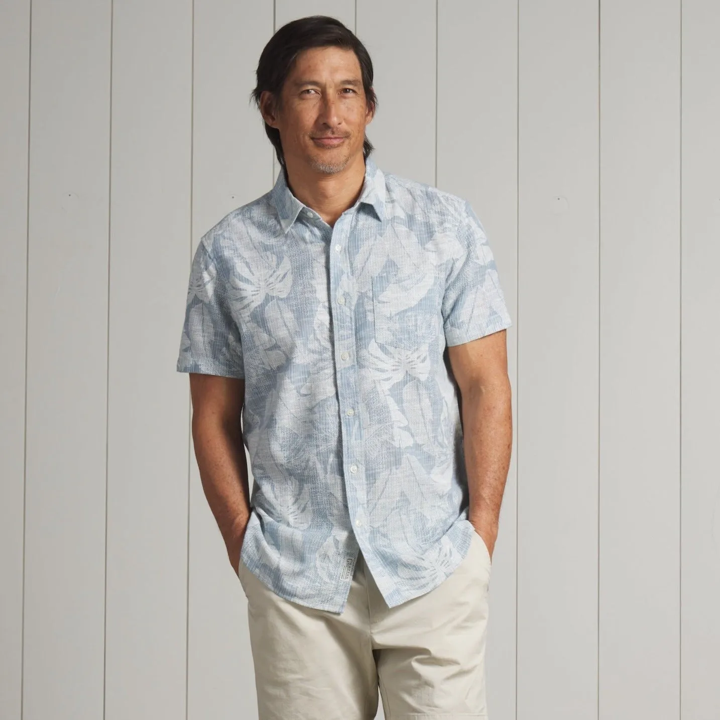 Madras Cottage Loom Printed Shirt - Mr. Chow Print