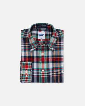 MADRAS LONG SLEEVE SHIRT - MULTI