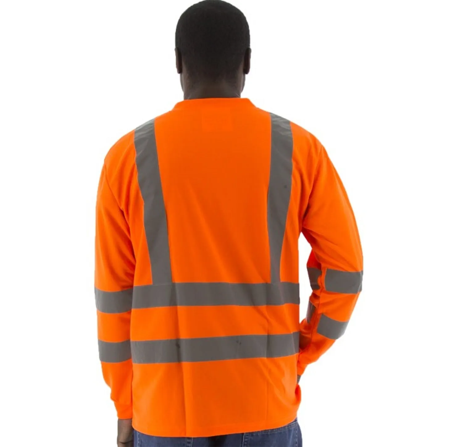 Majestic Men's Hi-Vis Long Sleeve Shirt