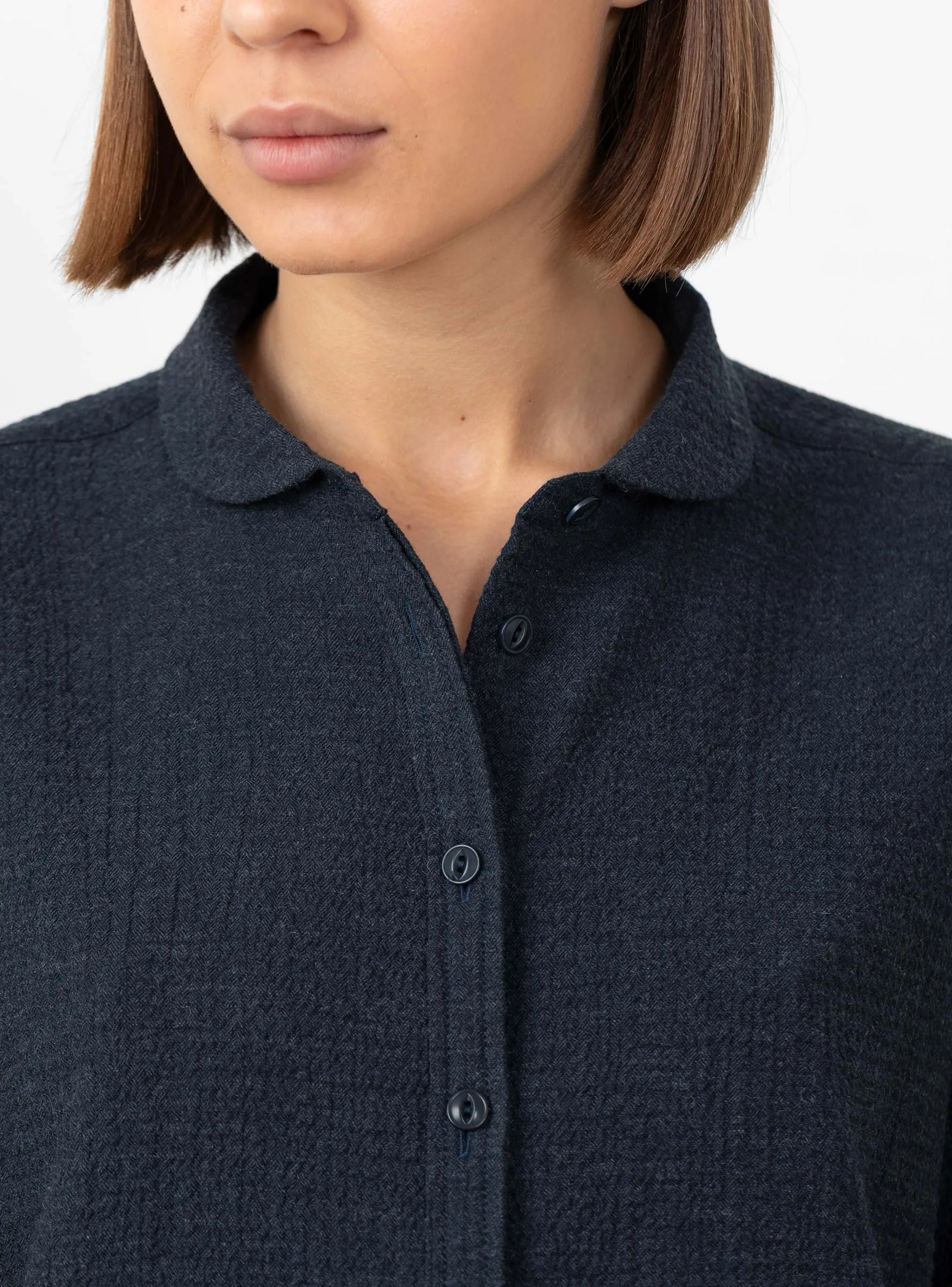 Marianne Long Sleeve Shirt Navy