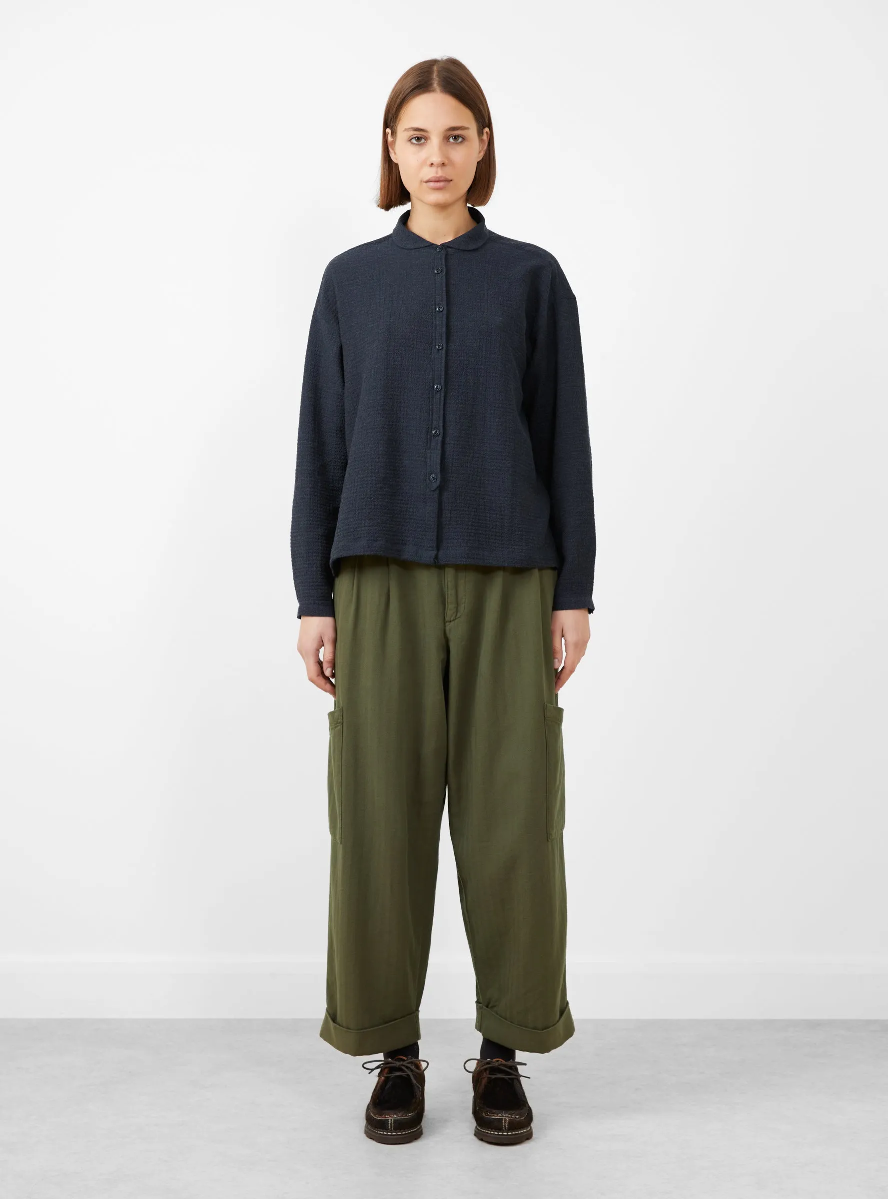 Marianne Long Sleeve Shirt Navy