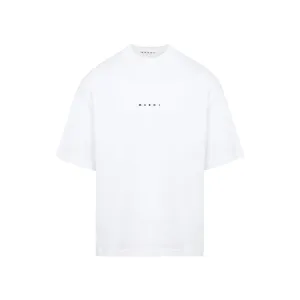 Marni Logo Printed Crewneck T-Shirt