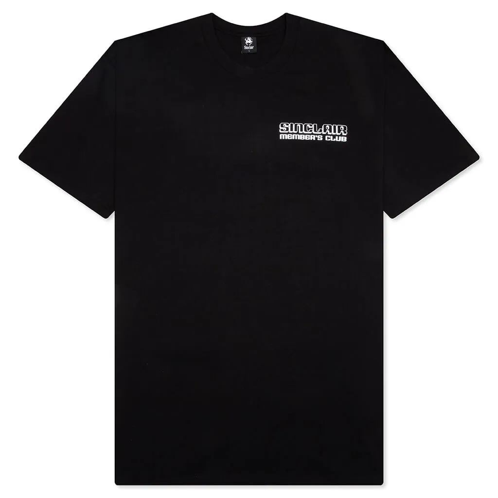 Members Club Tour Tee - Black