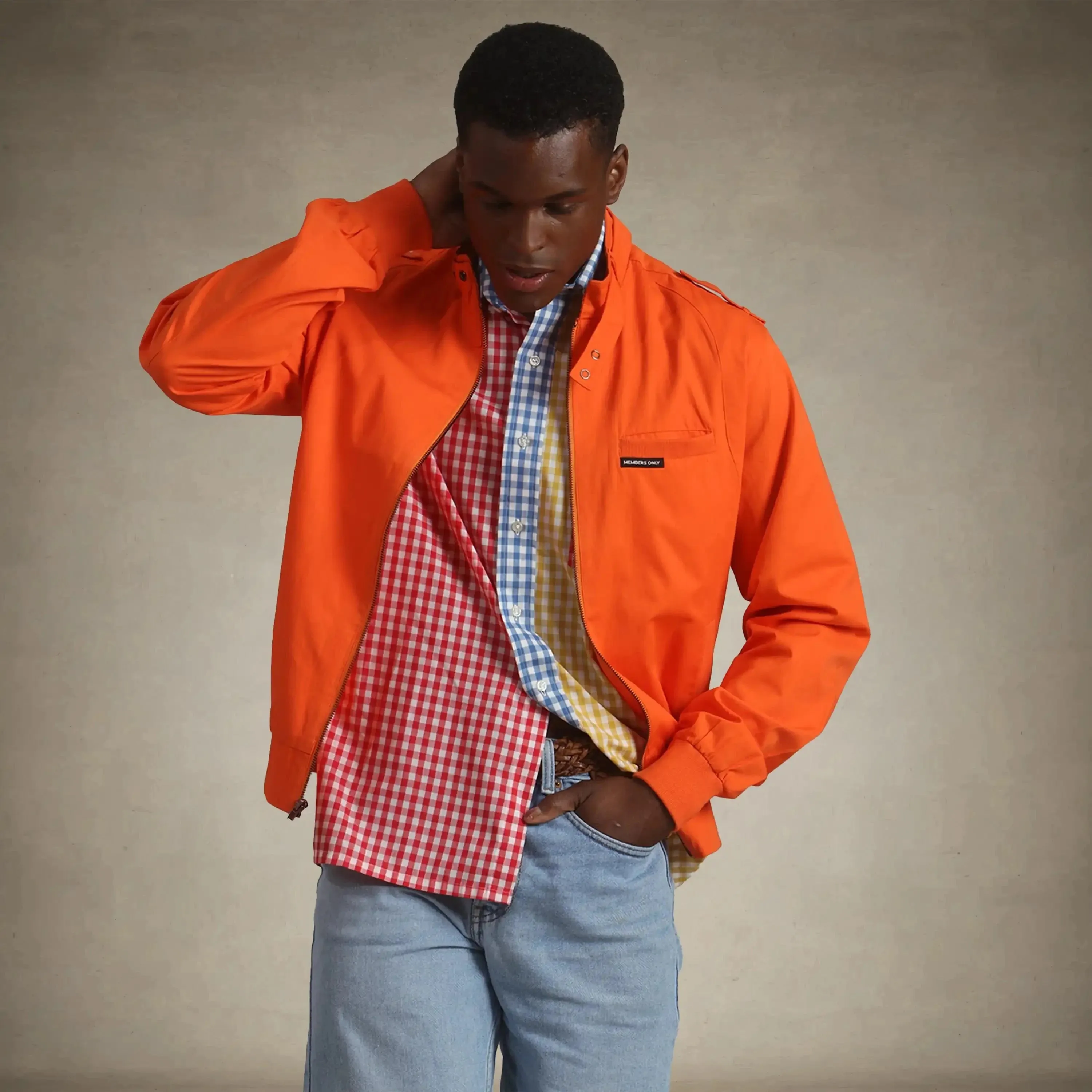 Men's Big & Tall Classic Iconic Racer Jacket