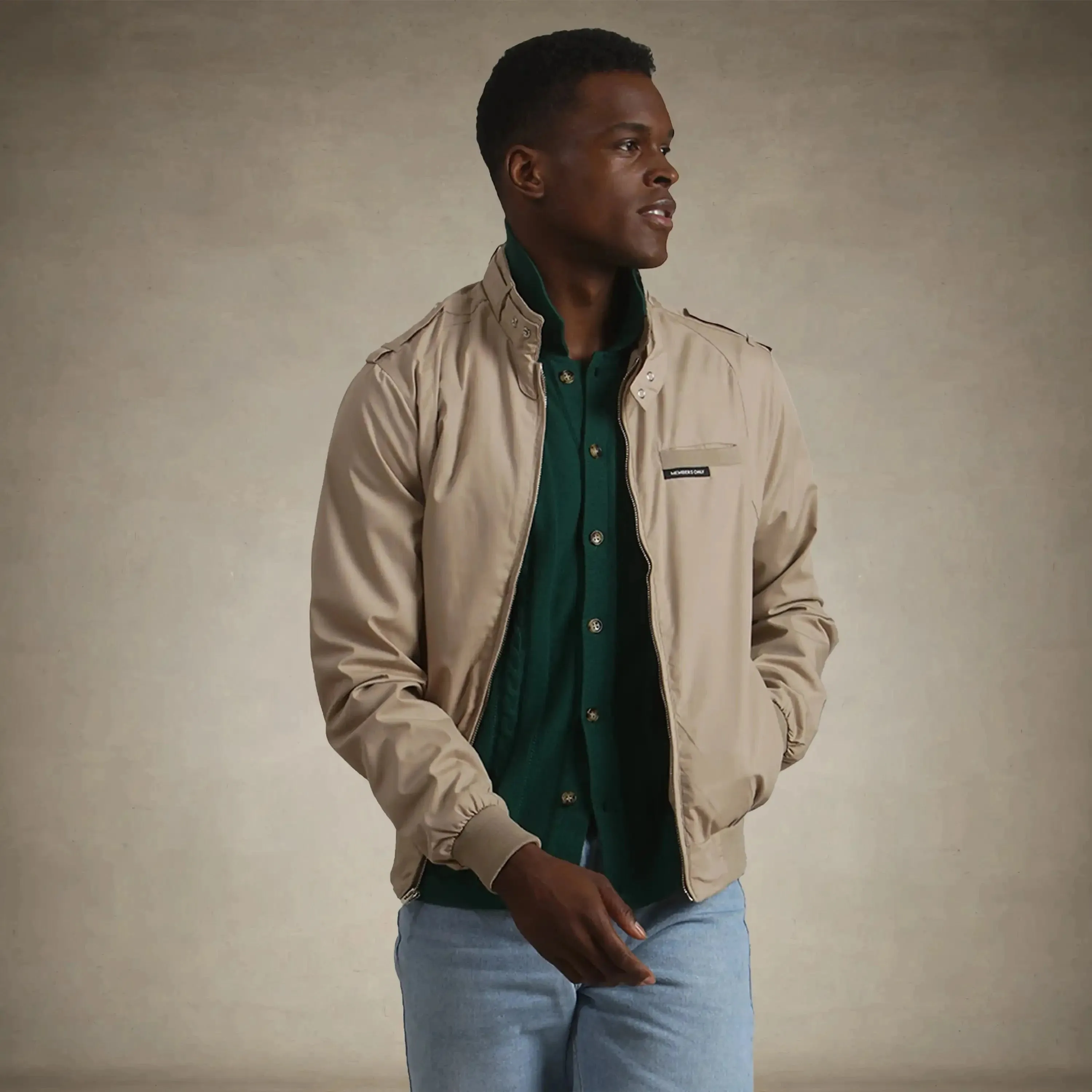 Men's Big & Tall Classic Iconic Racer Jacket