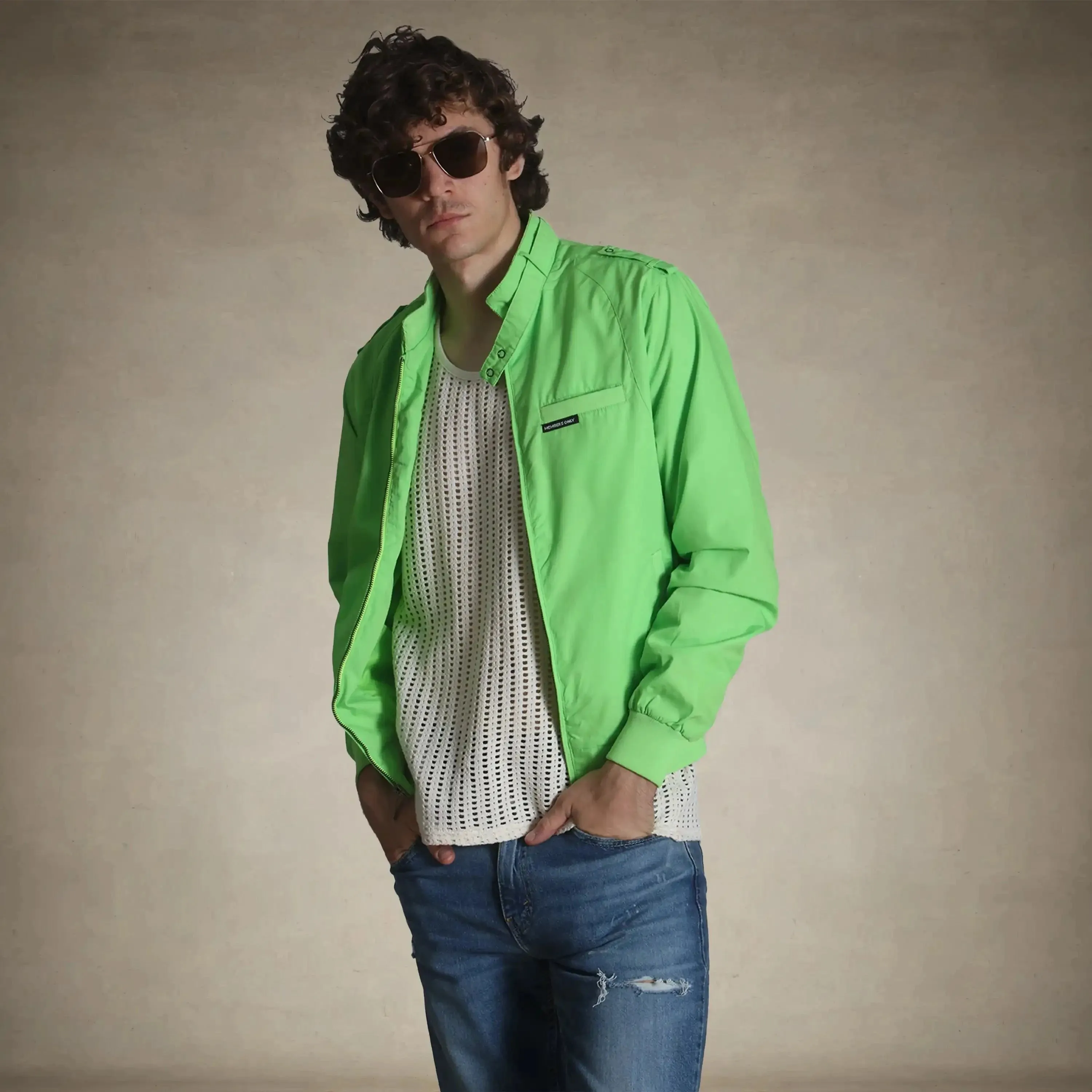 Men's Big & Tall Classic Iconic Racer Jacket