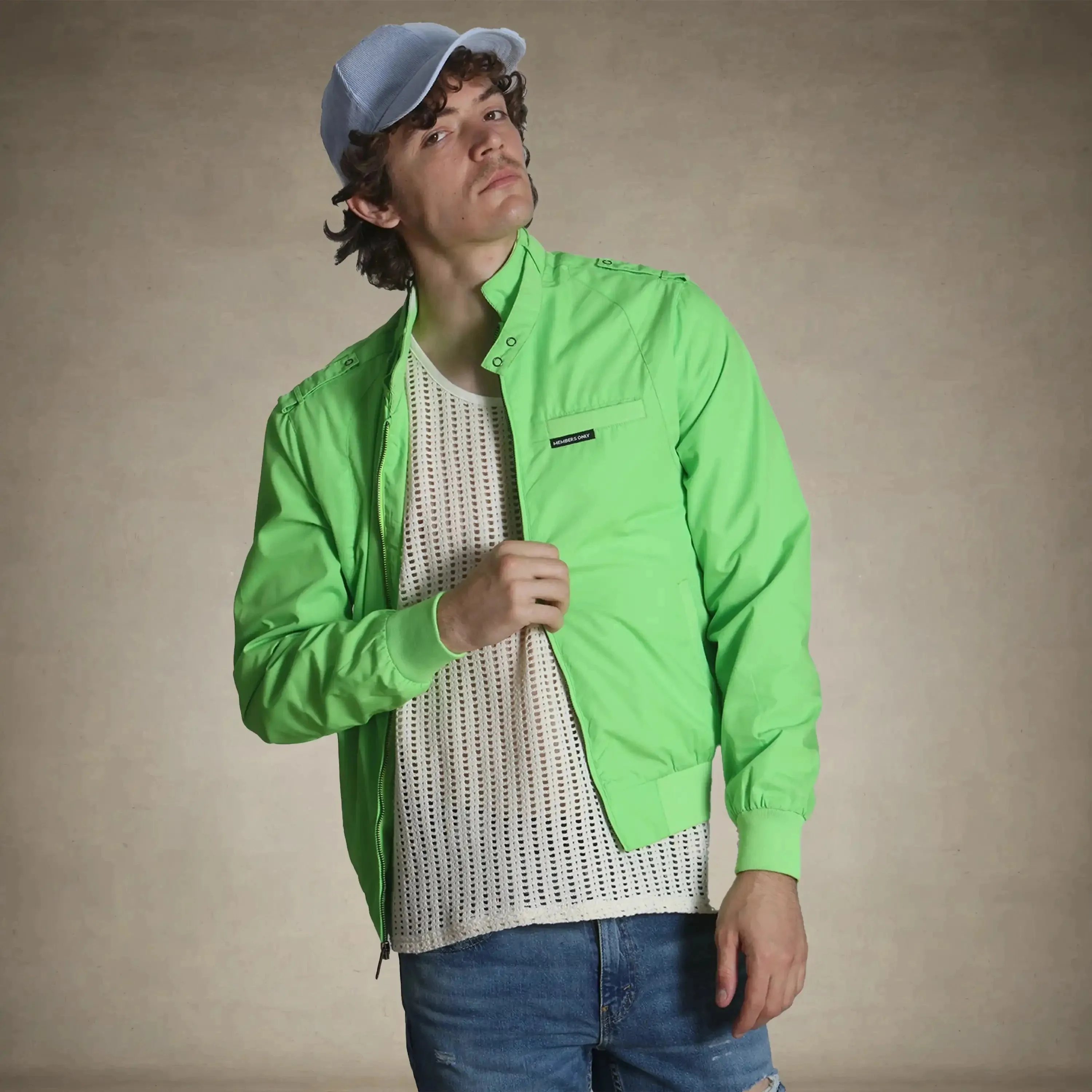 Men's Big & Tall Classic Iconic Racer Jacket