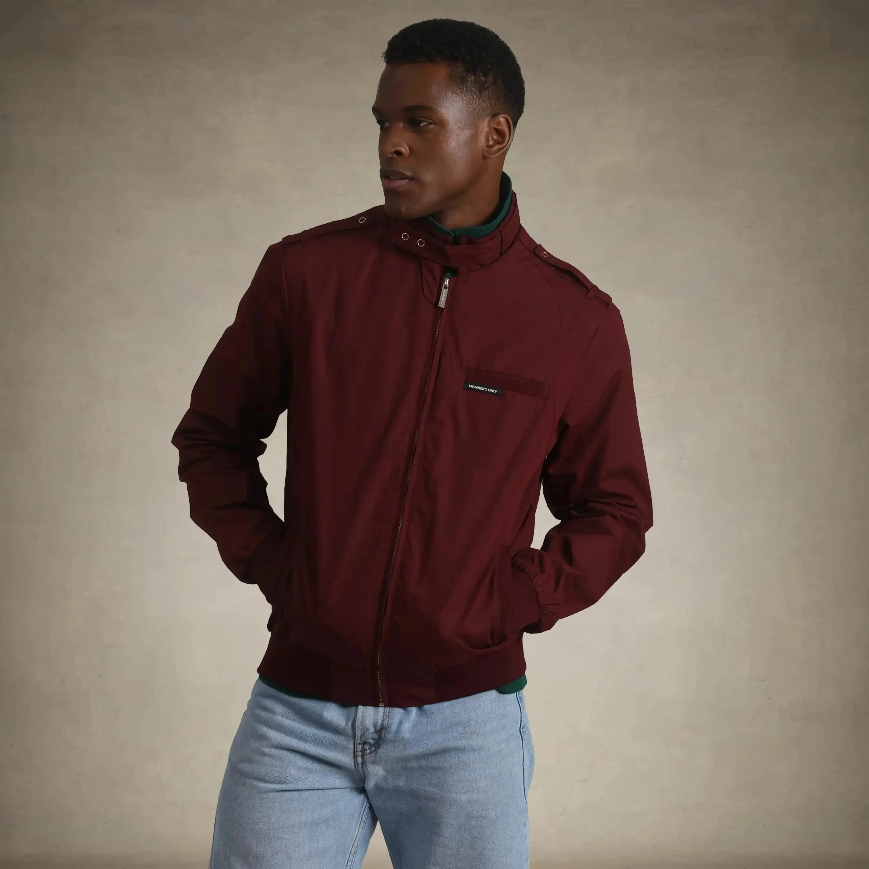 Men's Big & Tall Classic Iconic Racer Jacket