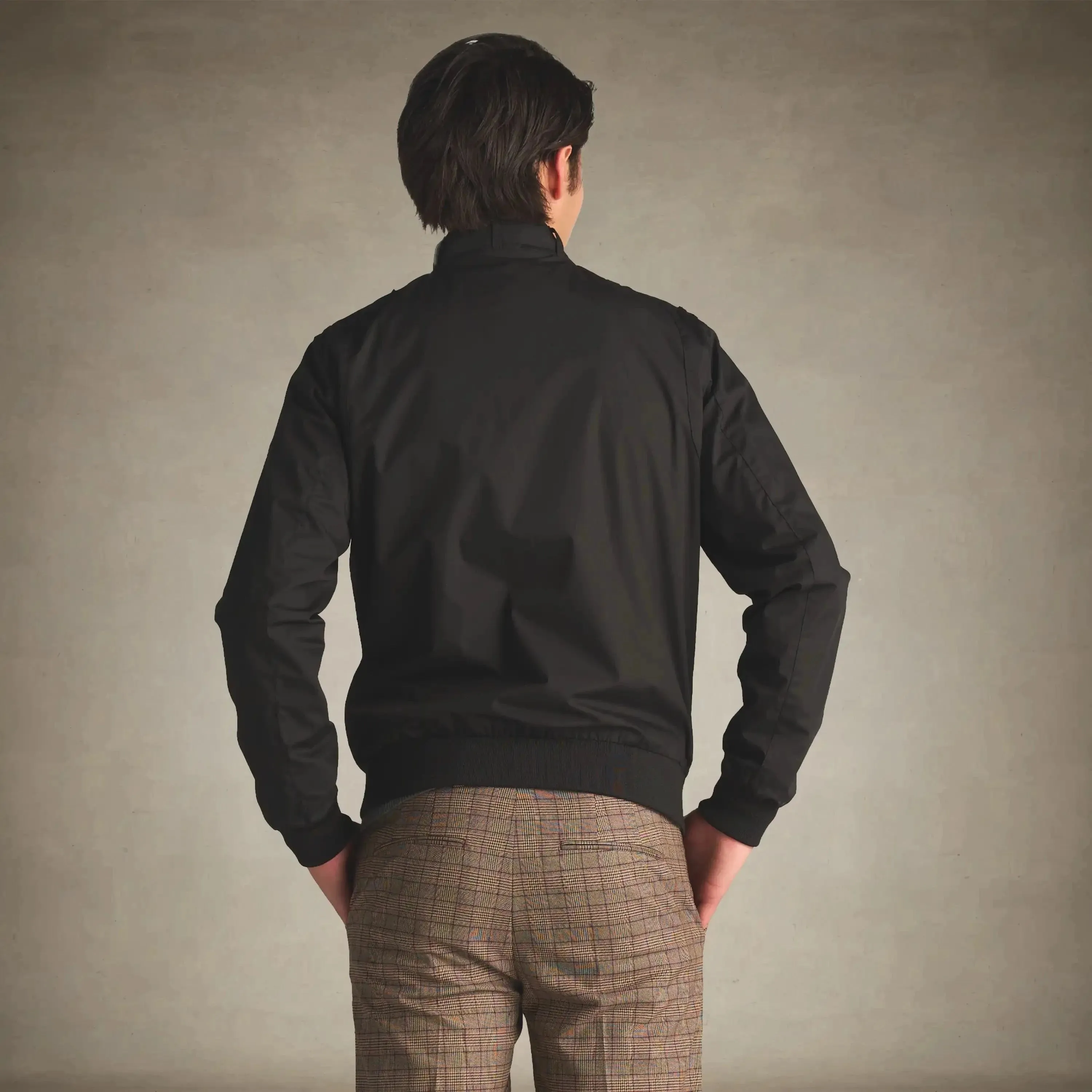 Men's Big & Tall Classic Iconic Racer Jacket