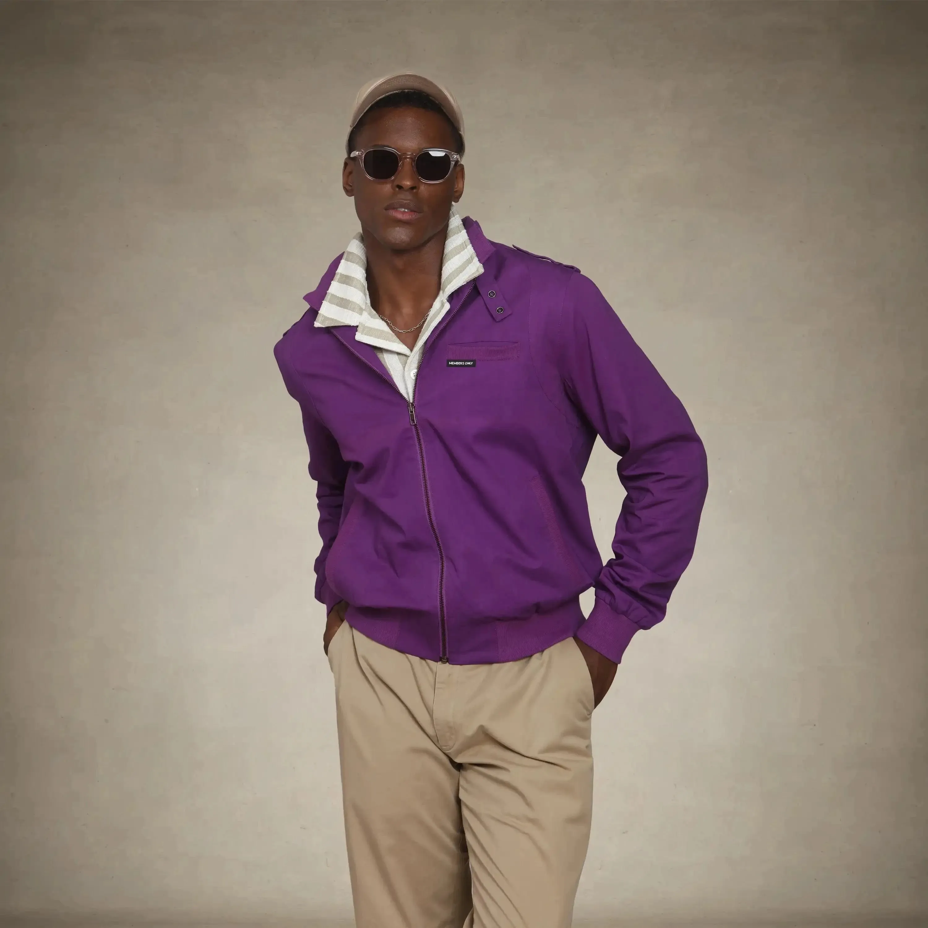 Men's Big & Tall Classic Iconic Racer Jacket