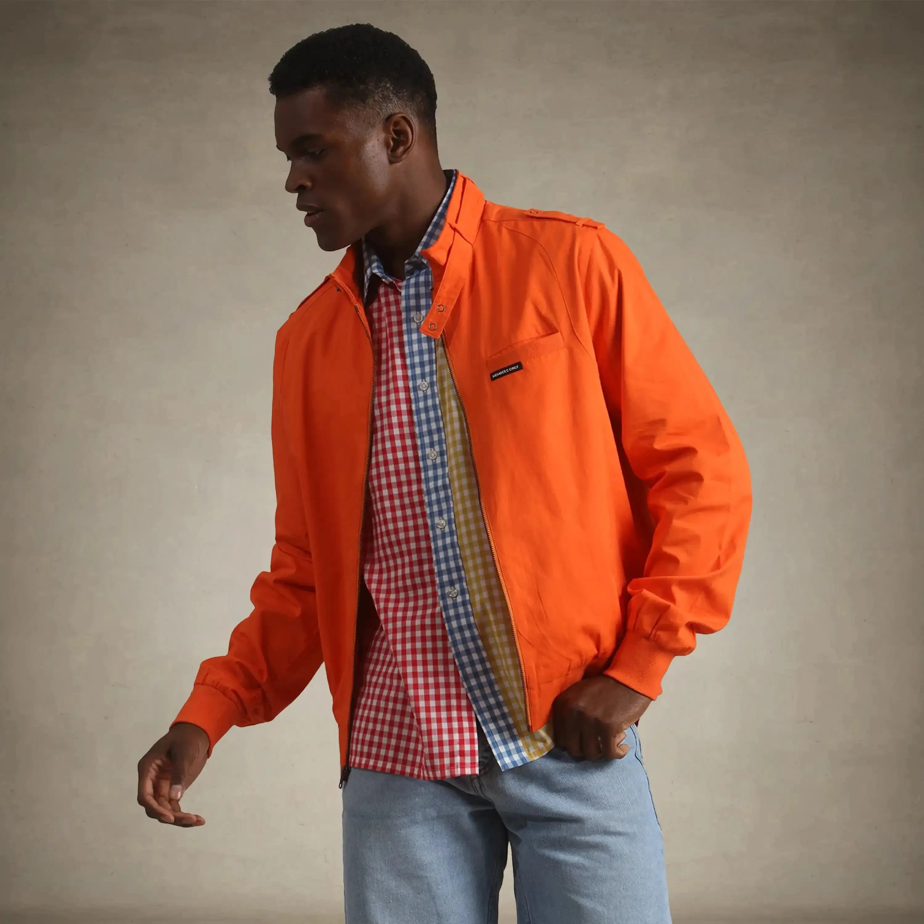 Men's Big & Tall Classic Iconic Racer Jacket