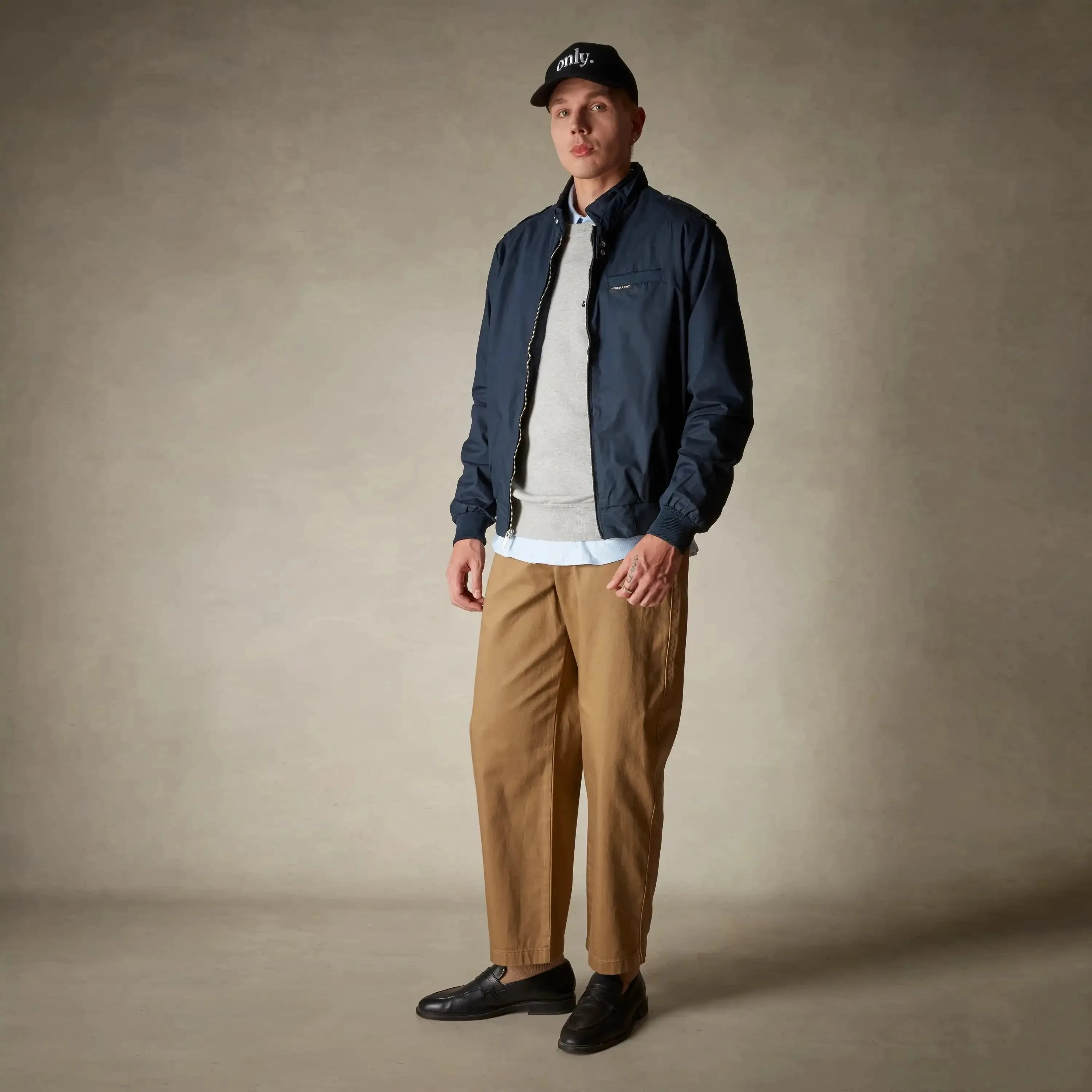 Men's Big & Tall Classic Iconic Racer Jacket