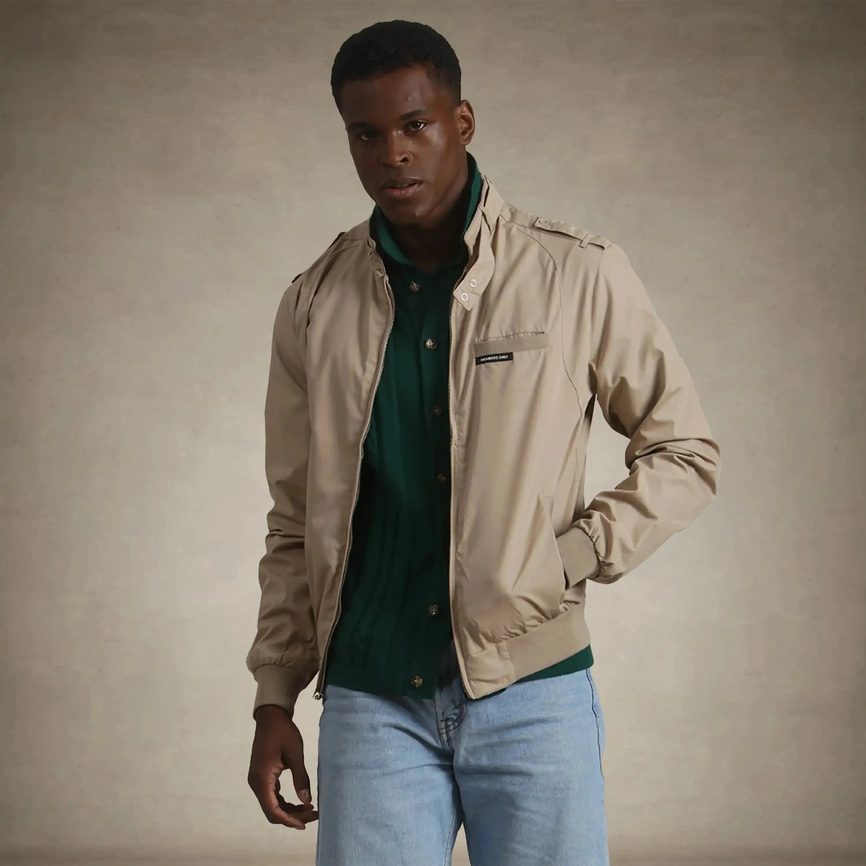 Men's Big & Tall Classic Iconic Racer Jacket