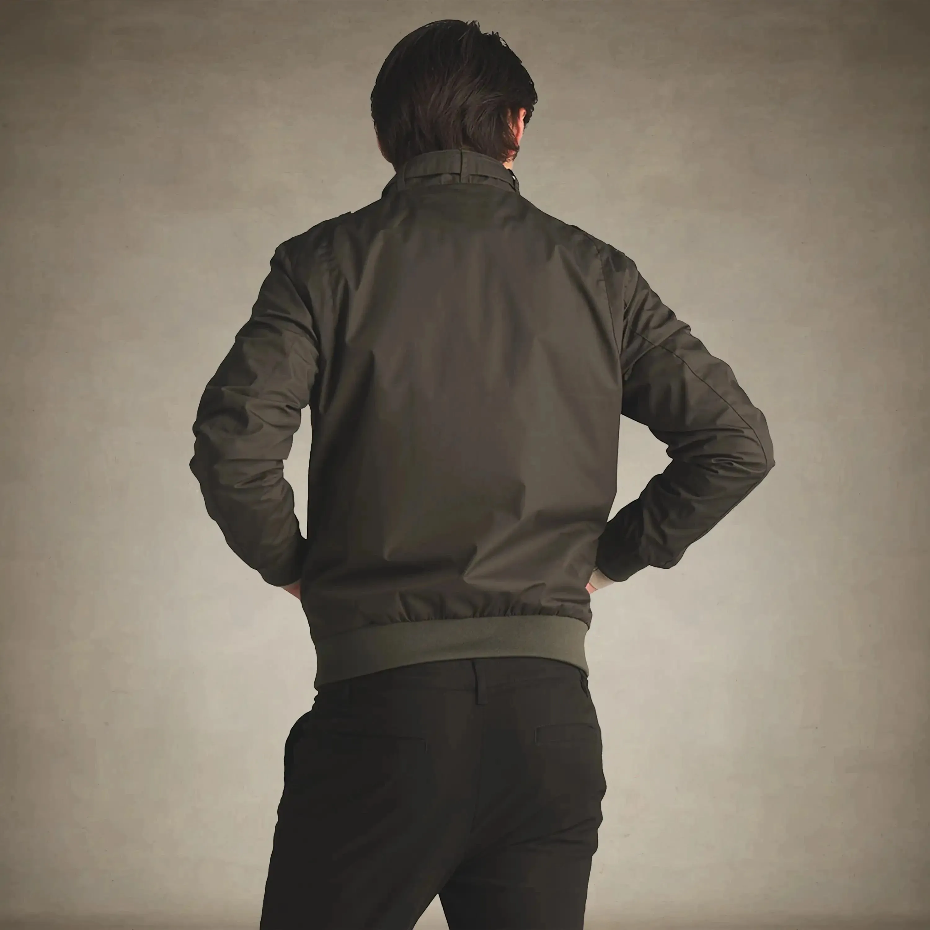 Men's Big & Tall Classic Iconic Racer Jacket