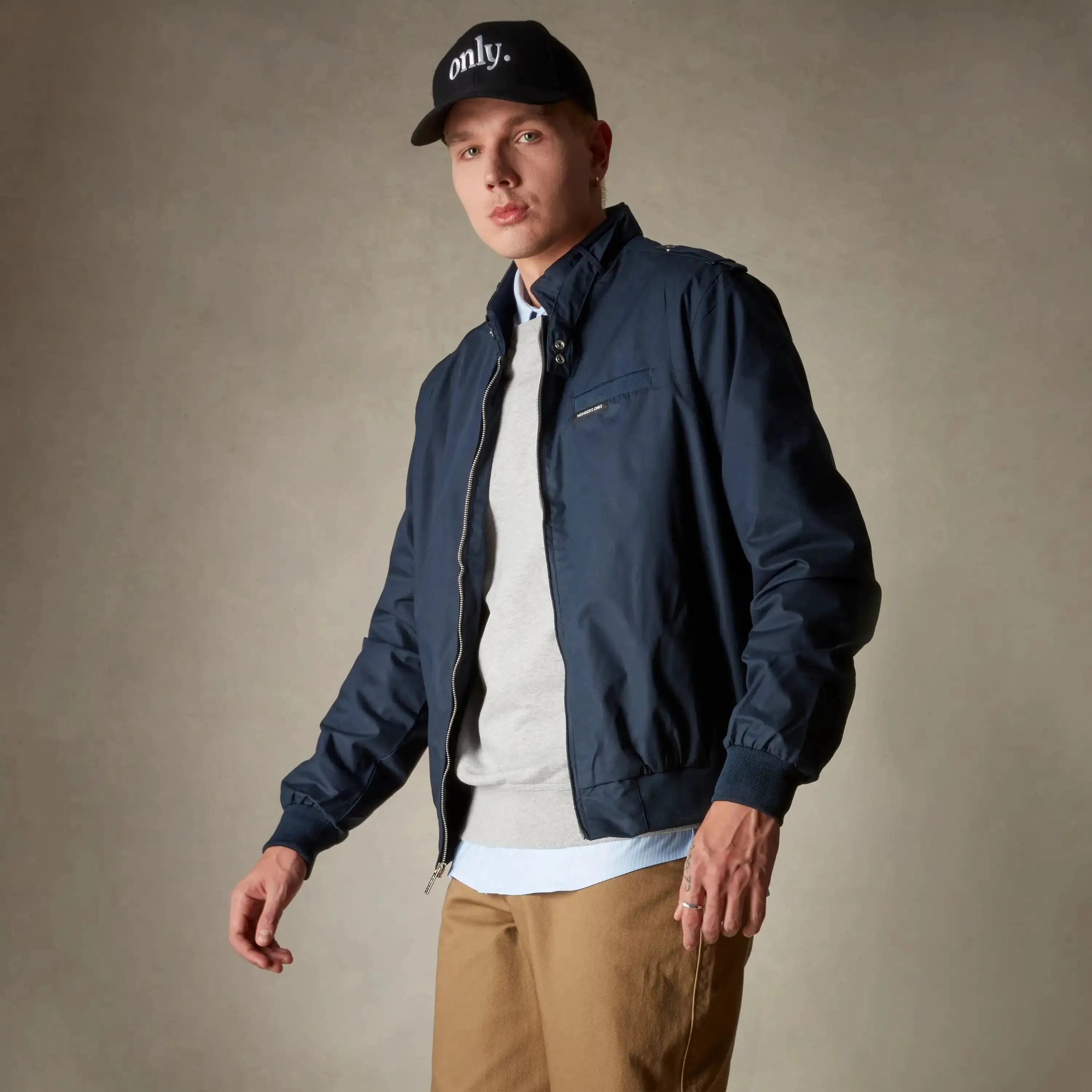 Men's Big & Tall Classic Iconic Racer Jacket