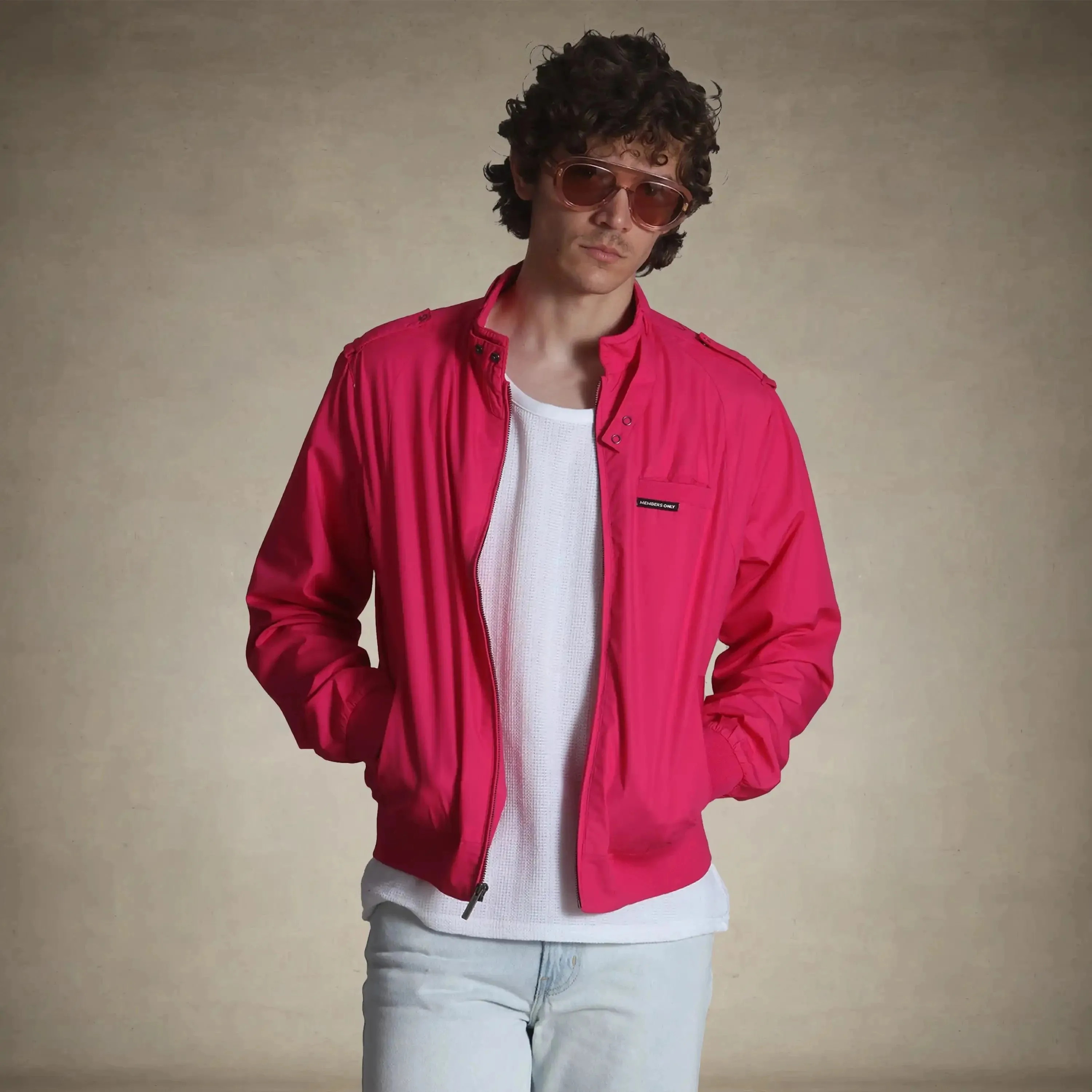 Men's Big & Tall Classic Iconic Racer Jacket