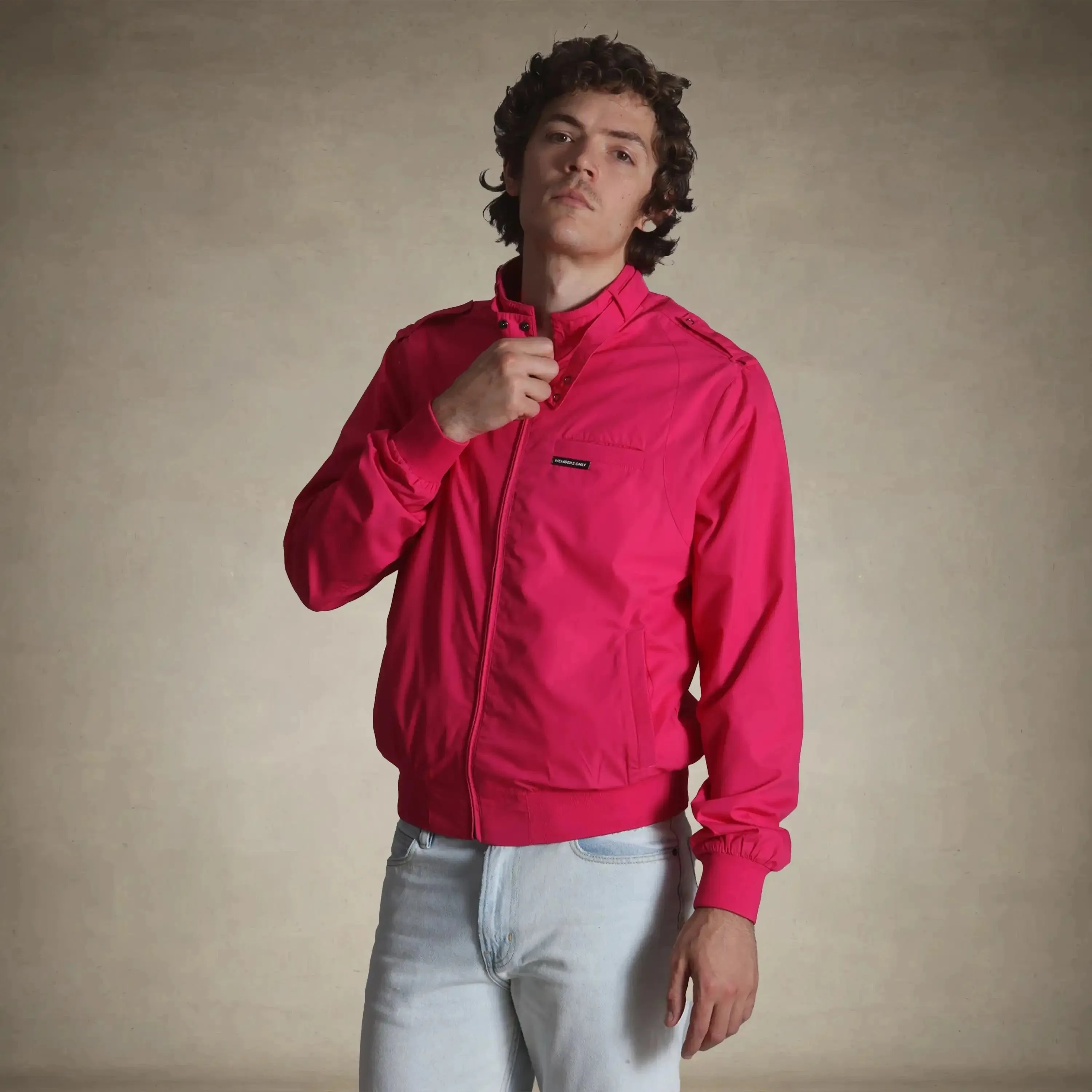 Men's Big & Tall Classic Iconic Racer Jacket