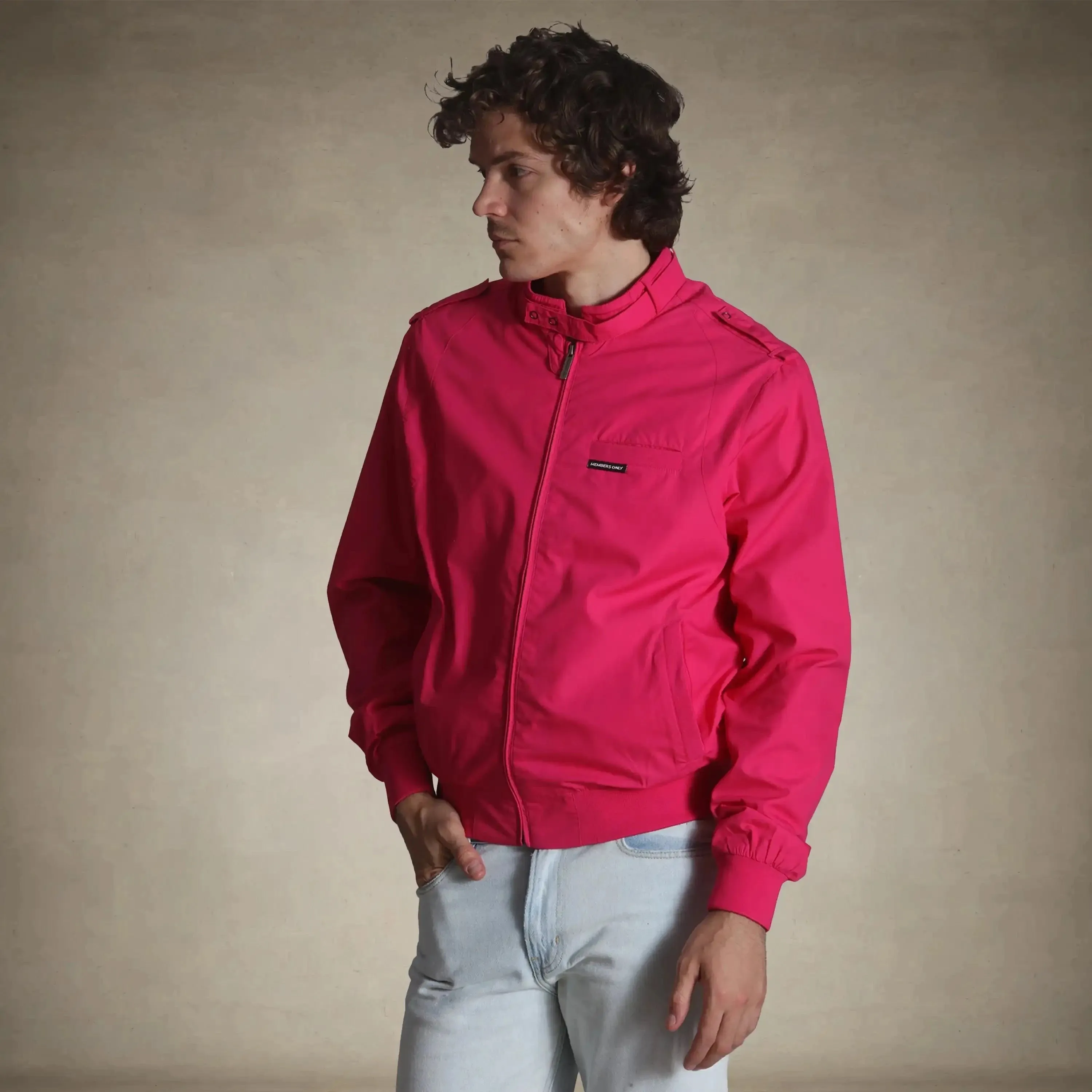 Men's Big & Tall Classic Iconic Racer Jacket