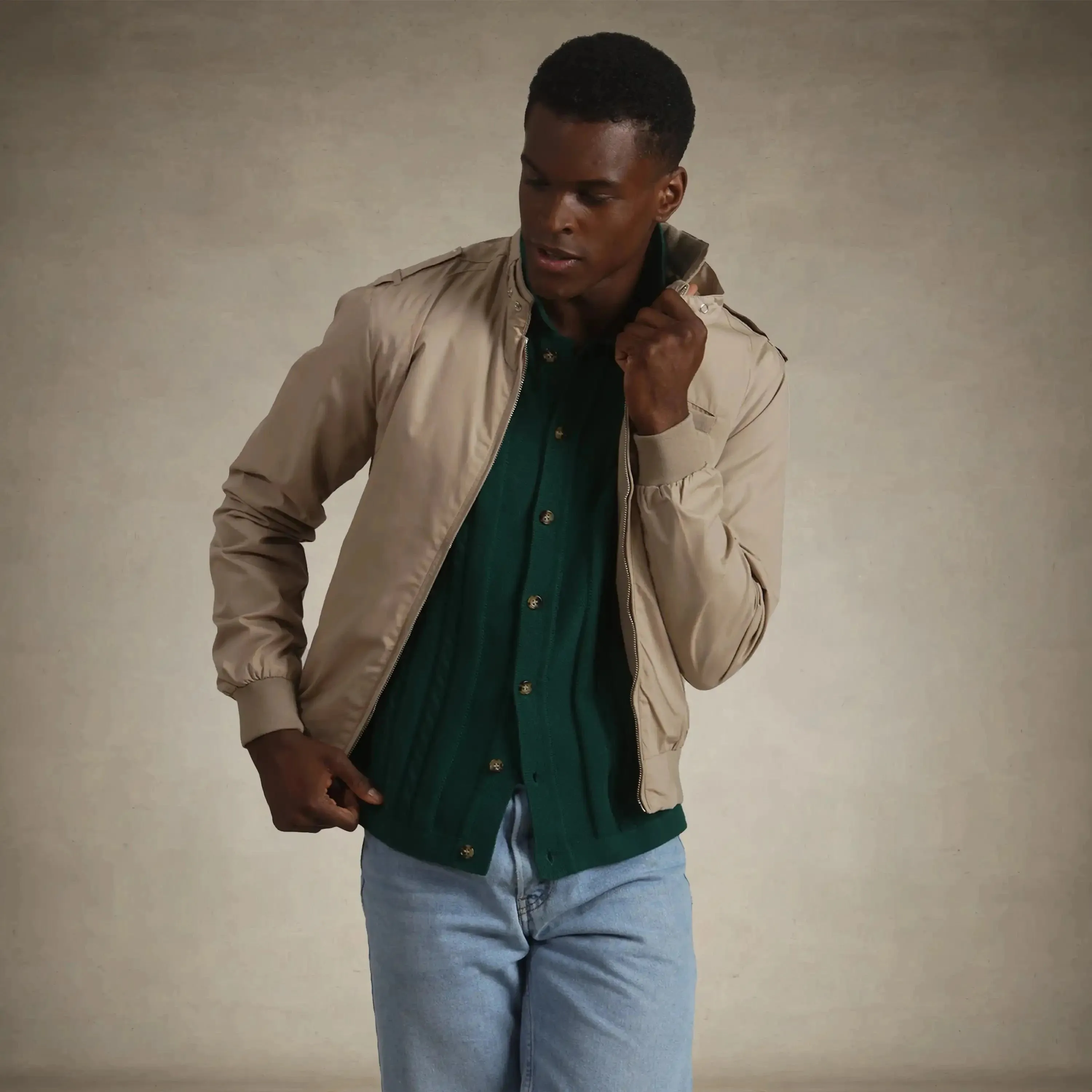 Men's Big & Tall Classic Iconic Racer Jacket