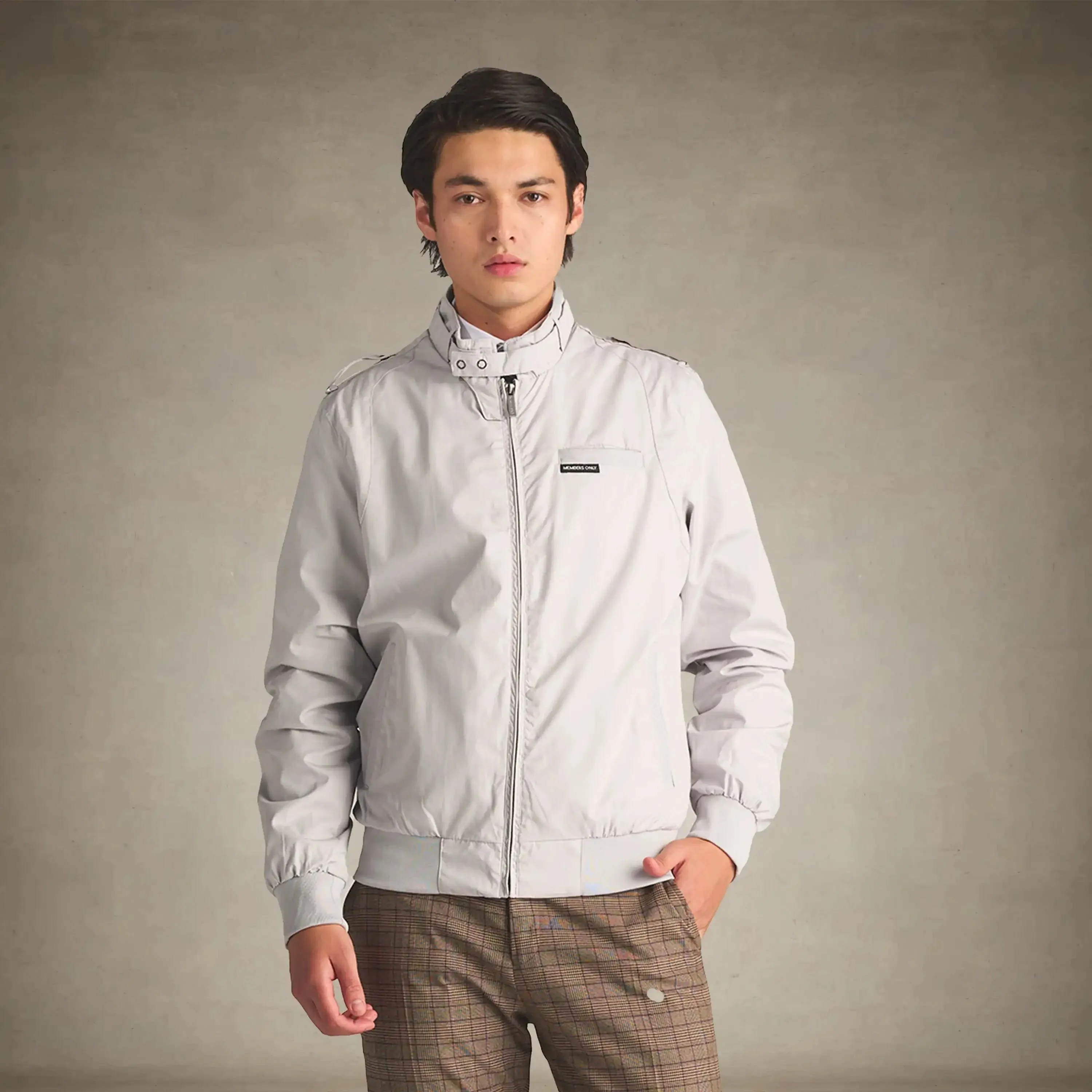 Men's Big & Tall Classic Iconic Racer Jacket