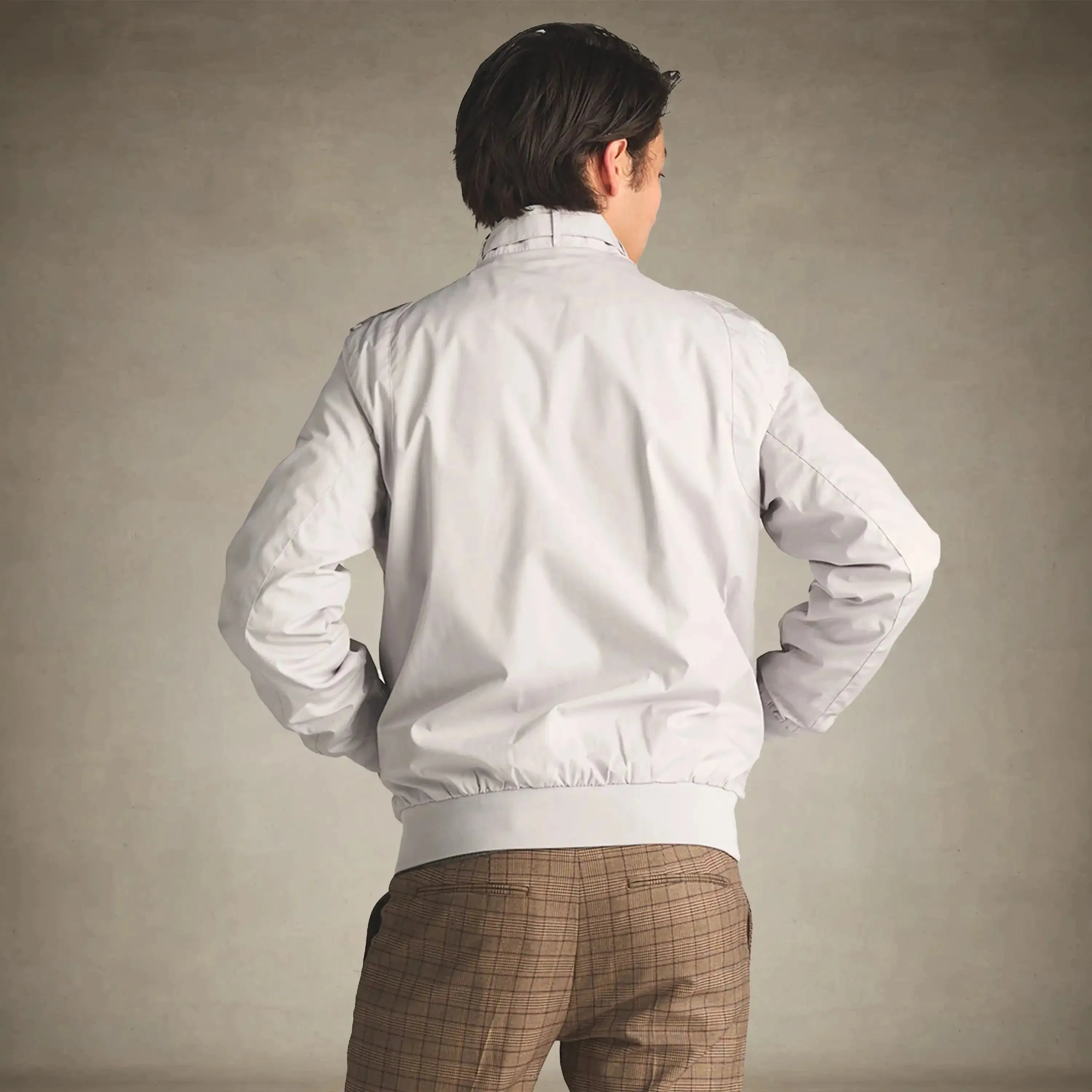 Men's Big & Tall Classic Iconic Racer Jacket