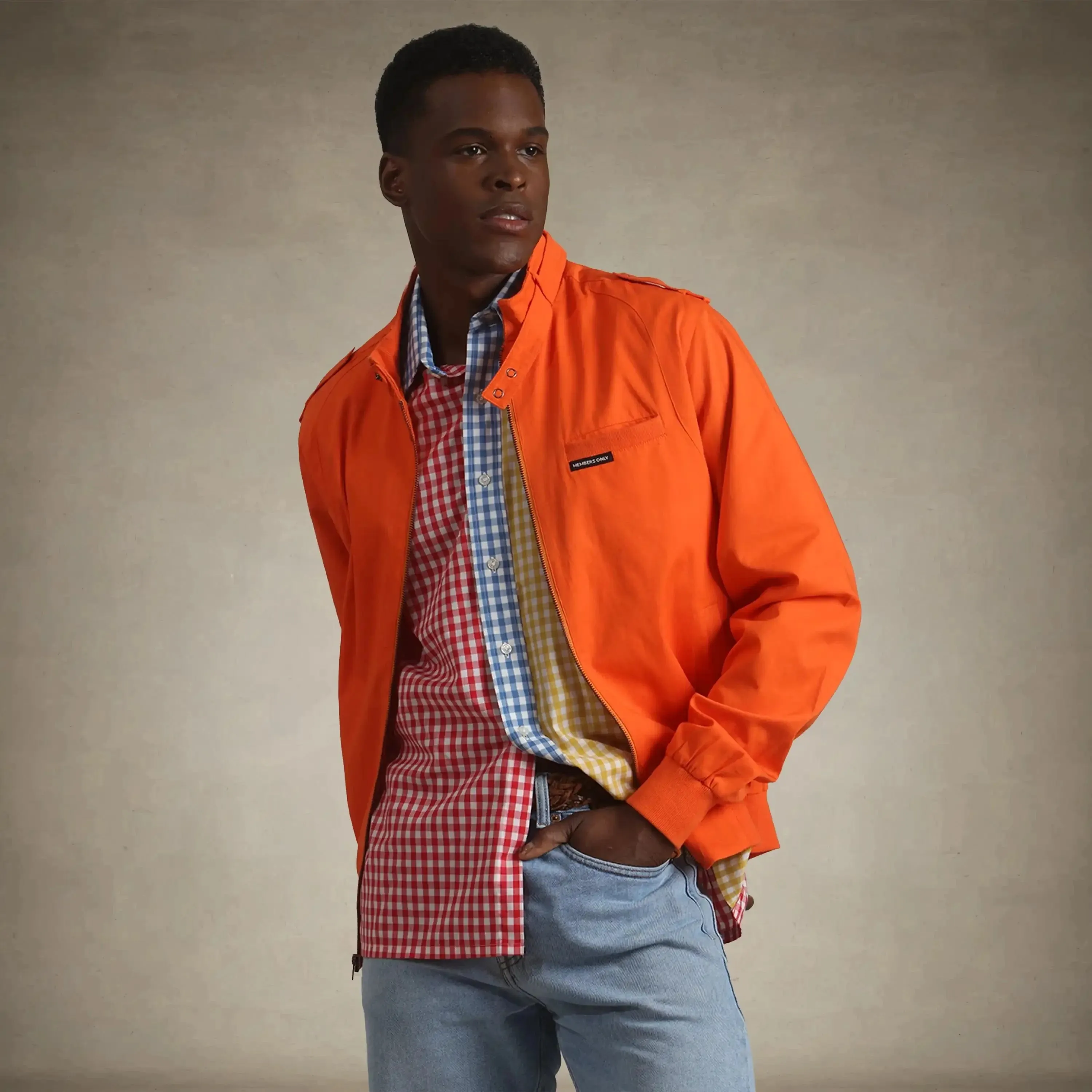 Men's Big & Tall Classic Iconic Racer Jacket