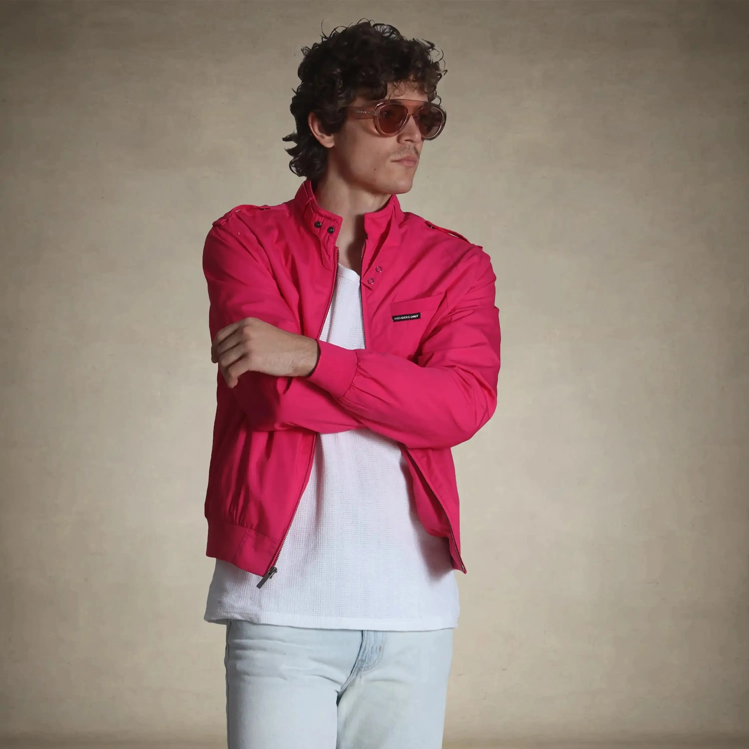 Men's Big & Tall Classic Iconic Racer Jacket