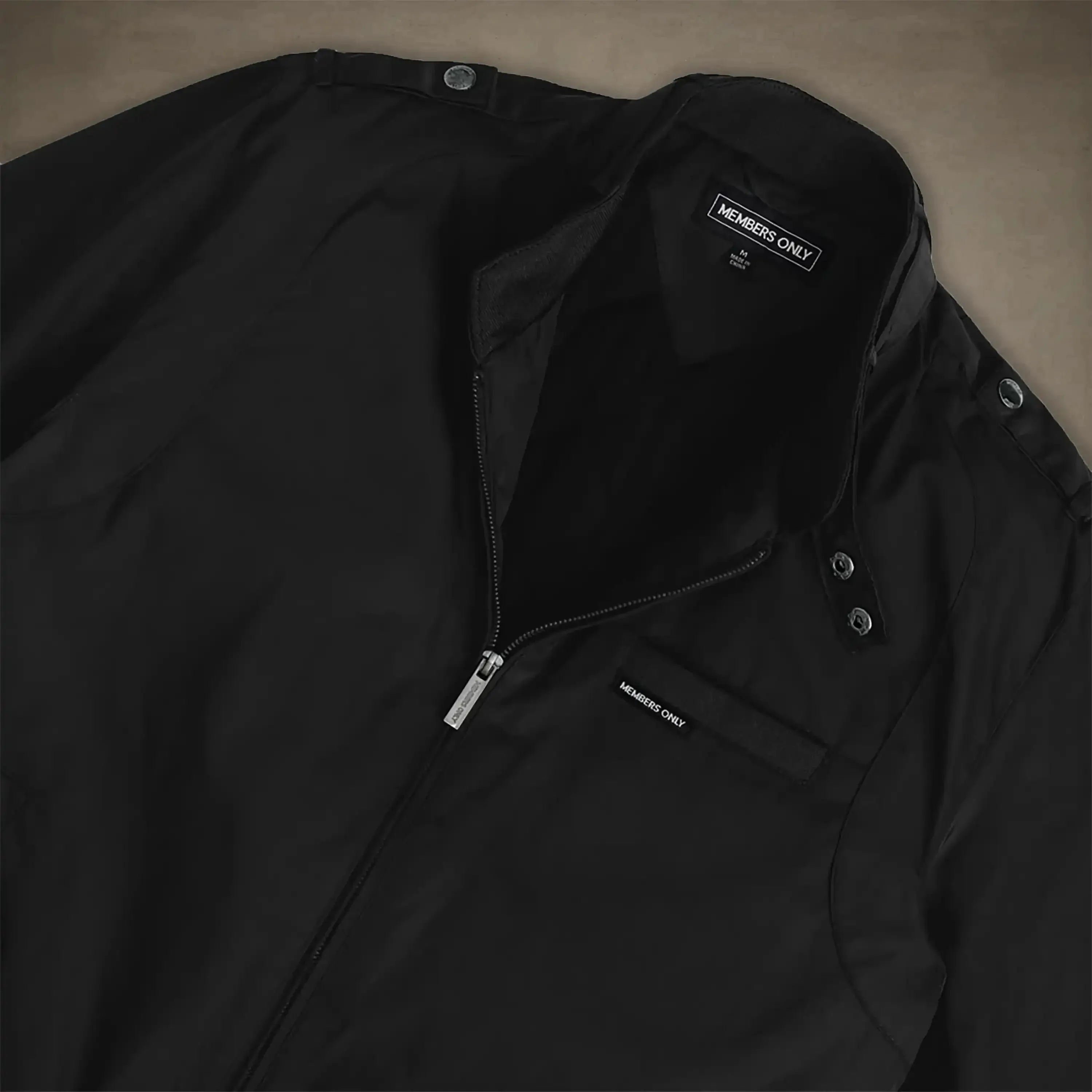 Men's Iconic Racer Quilted Lining Jacket
