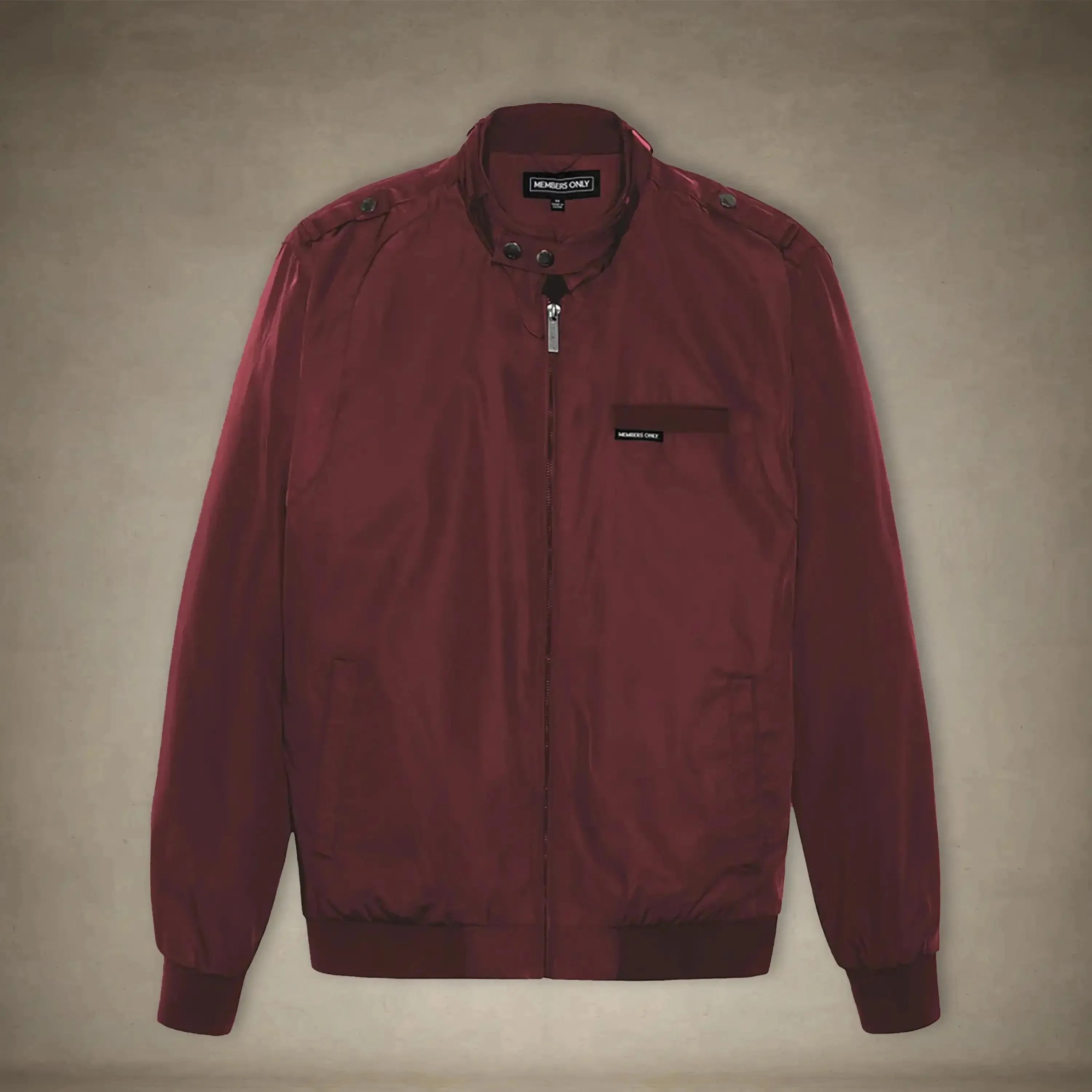 Men's Iconic Racer Quilted Lining Jacket