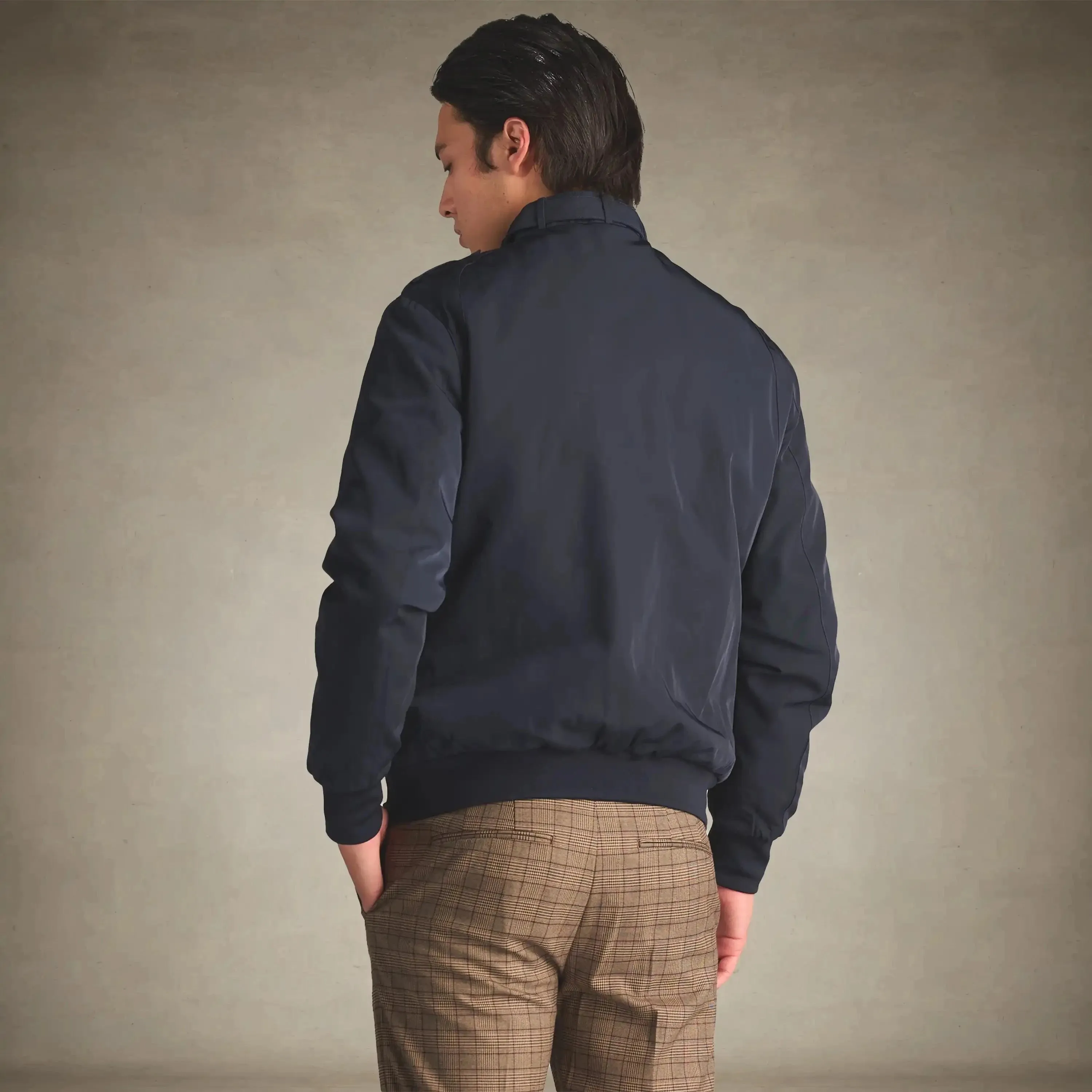 Men's Iconic Racer Quilted Lining Jacket