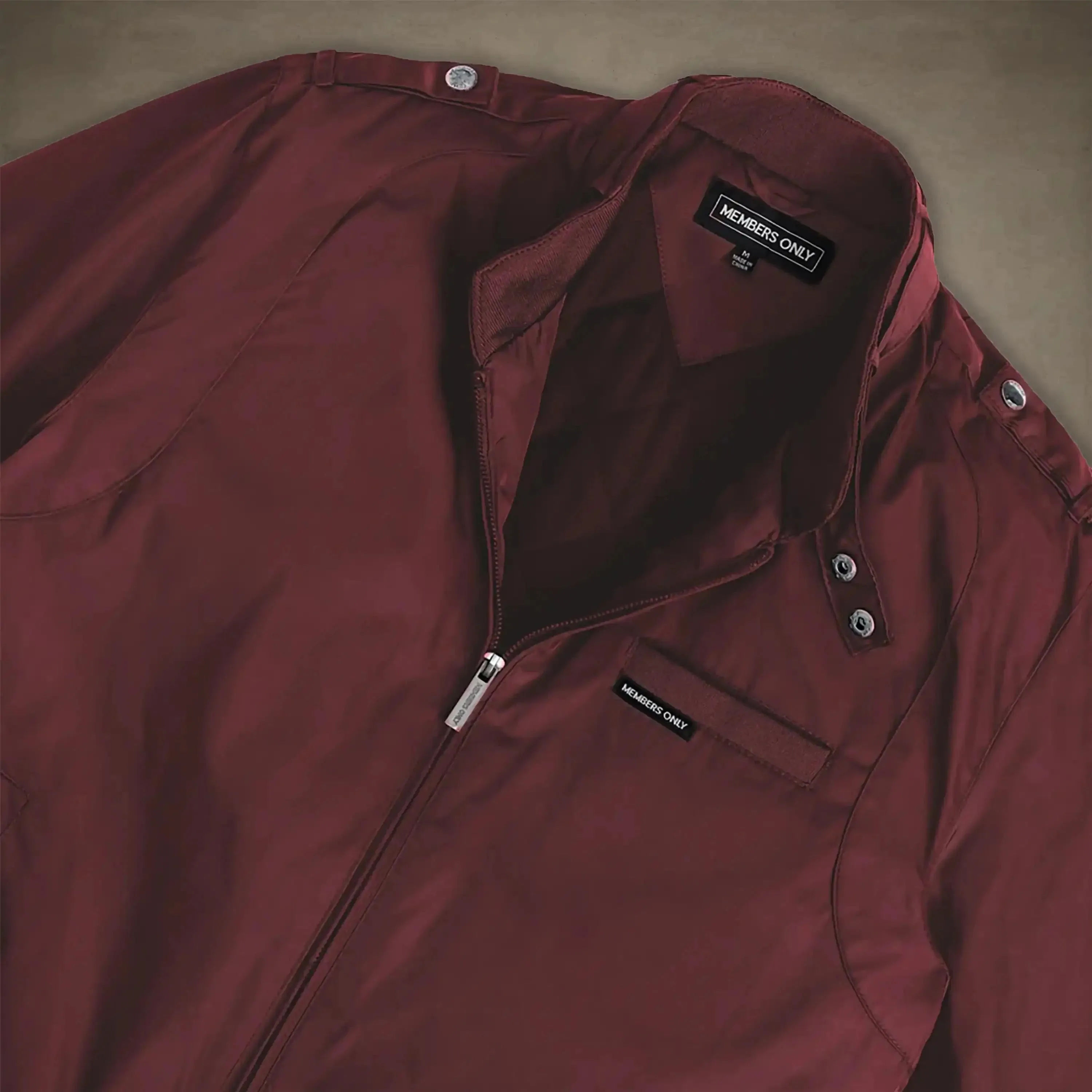 Men's Iconic Racer Quilted Lining Jacket