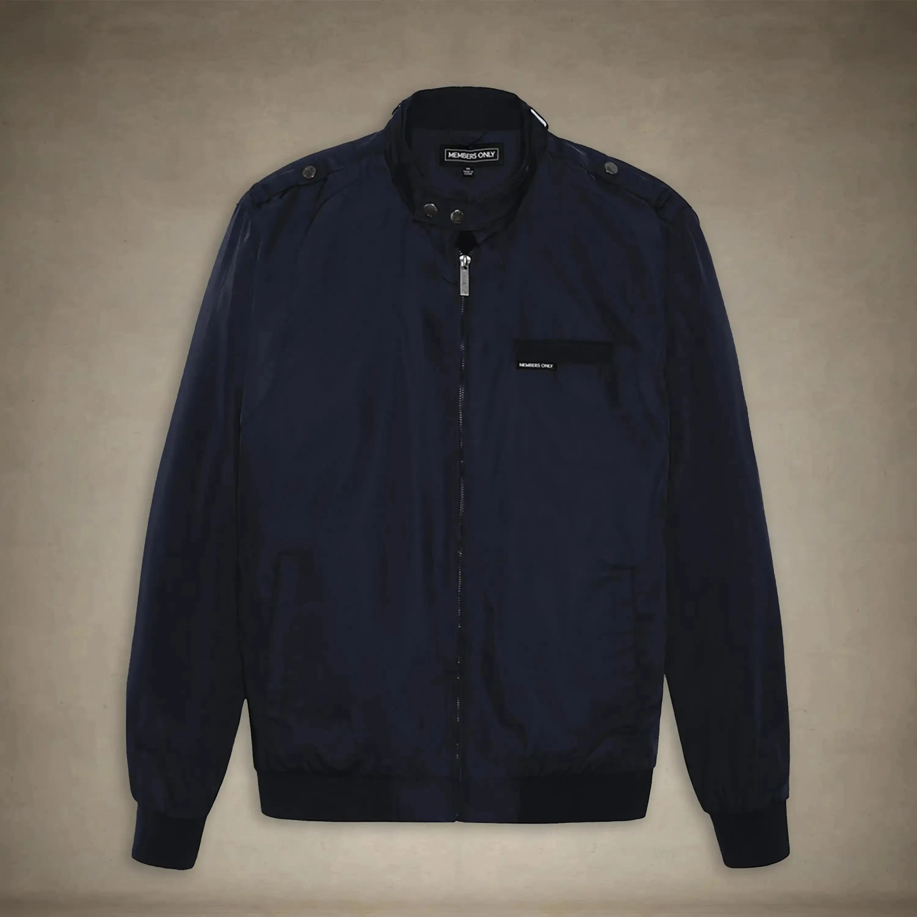 Men's Iconic Racer Quilted Lining Jacket