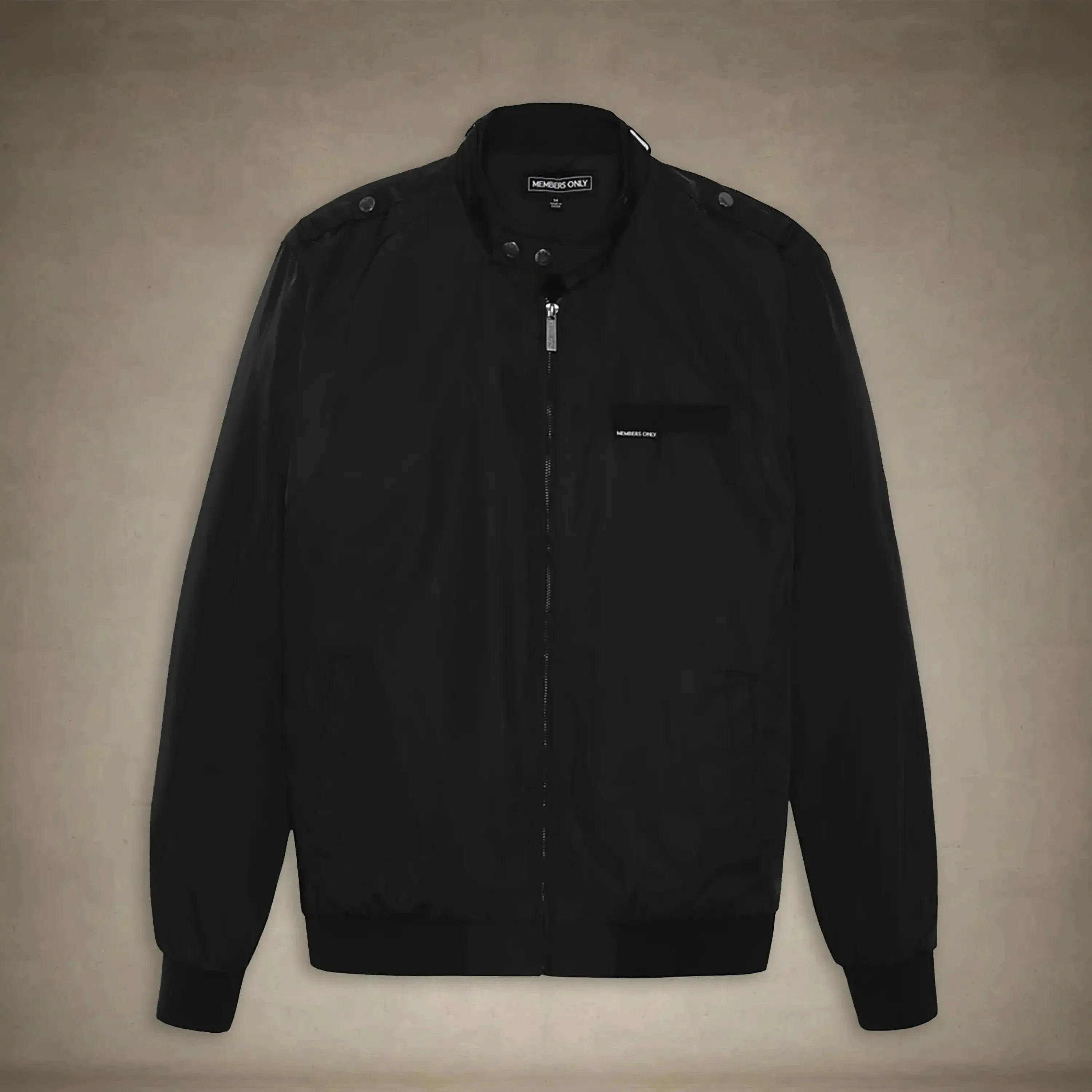 Men's Iconic Racer Quilted Lining Jacket