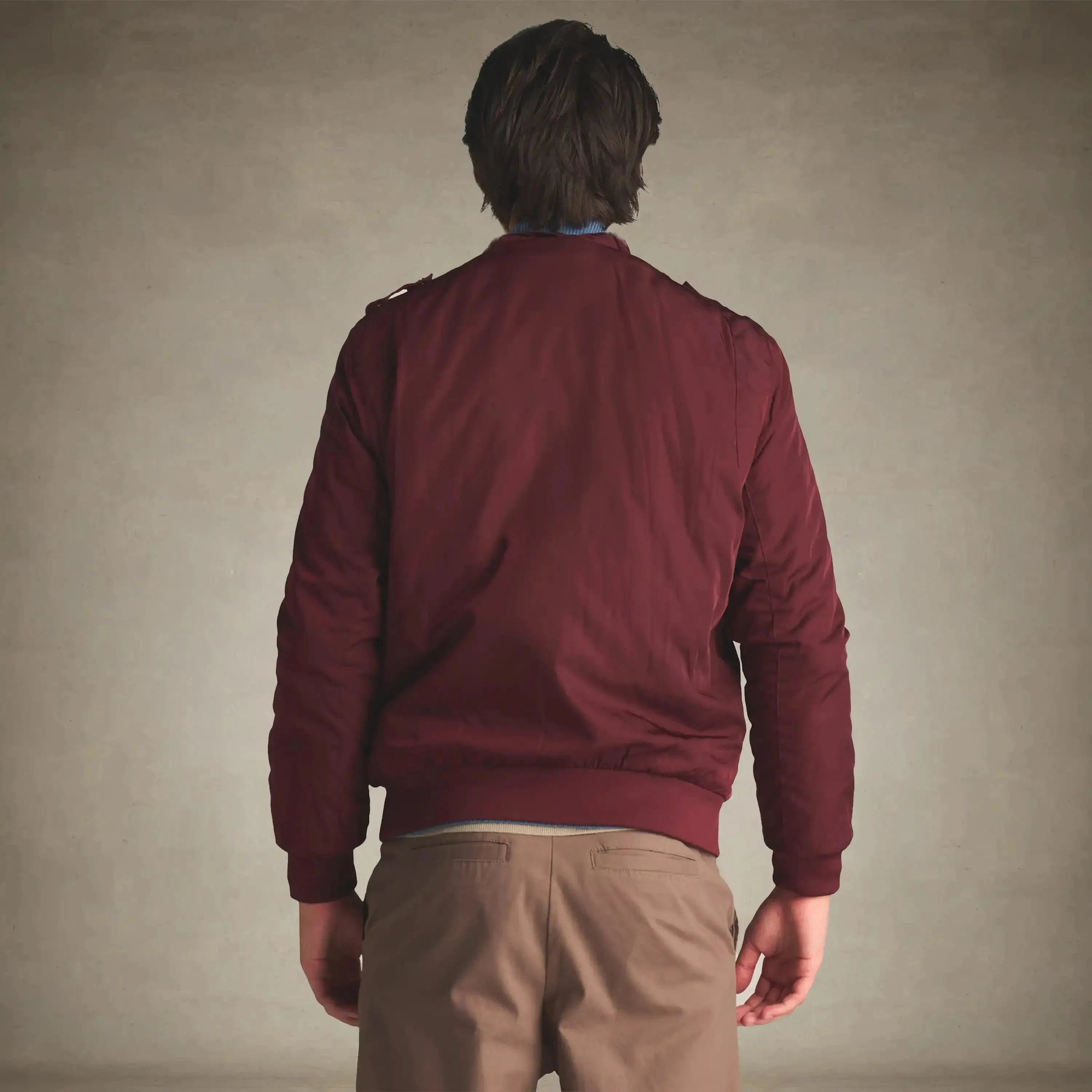 Men's Iconic Racer Quilted Lining Jacket