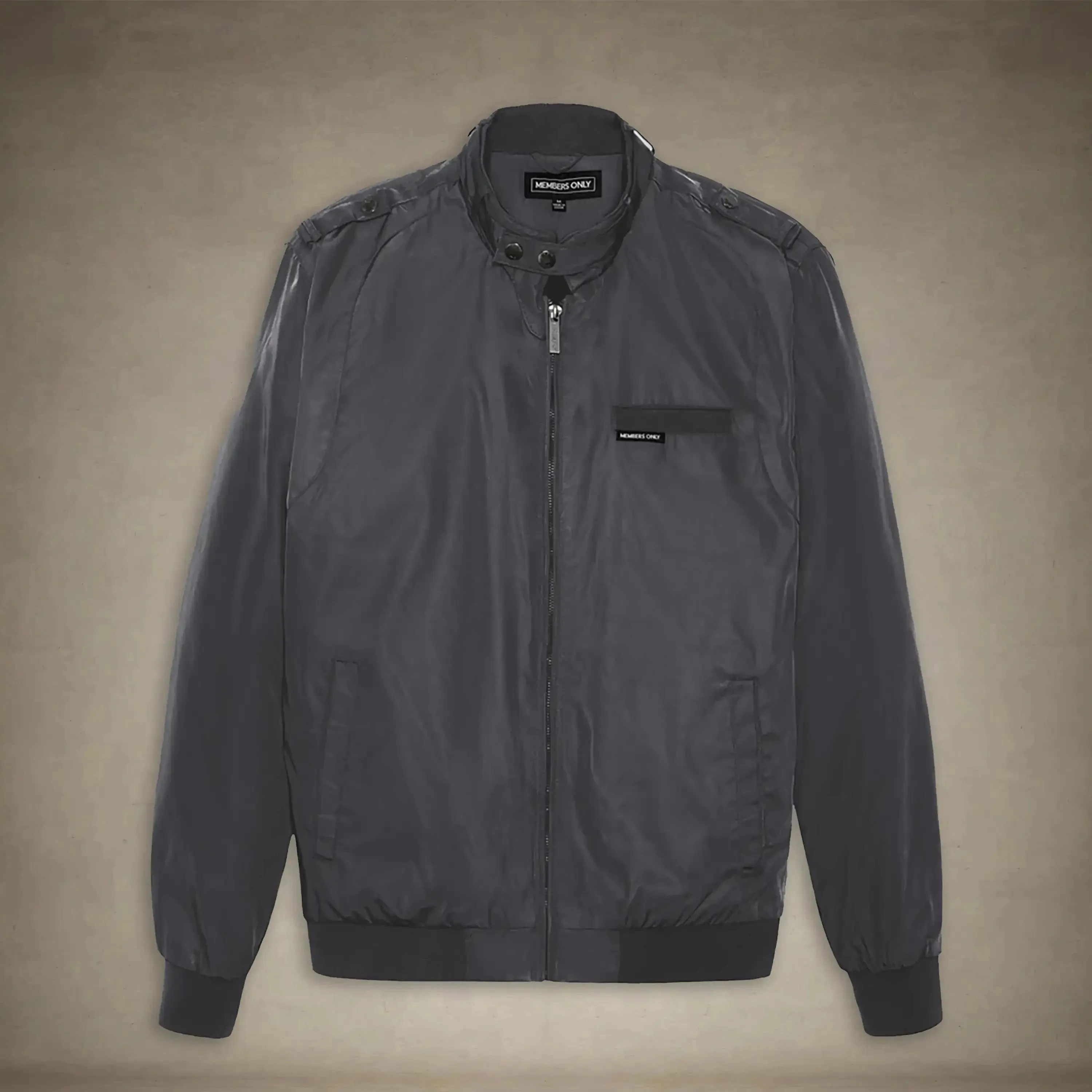 Men's Iconic Racer Quilted Lining Jacket