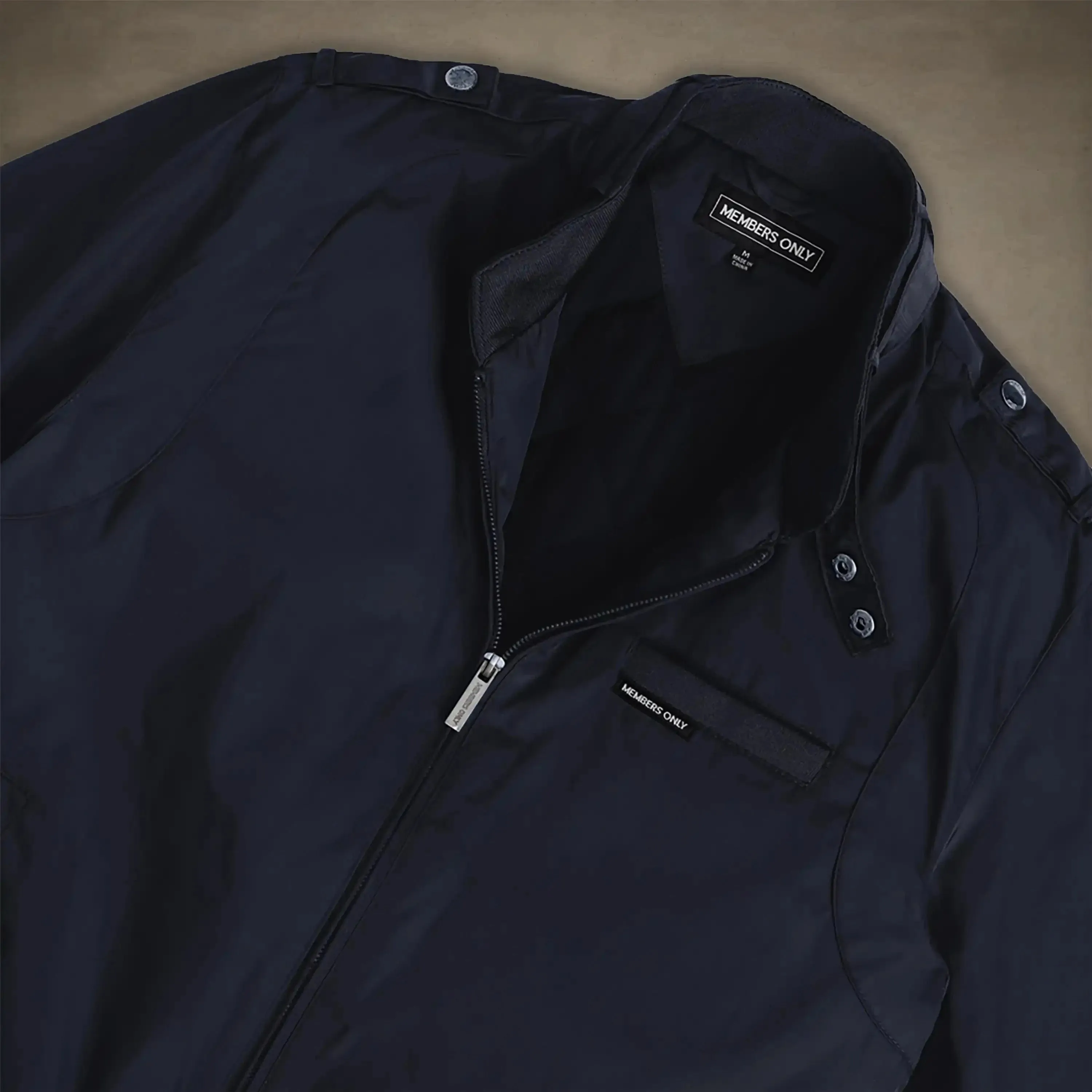 Men's Iconic Racer Quilted Lining Jacket