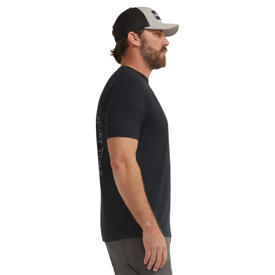 Men's Pay Time T-Shirt, Black