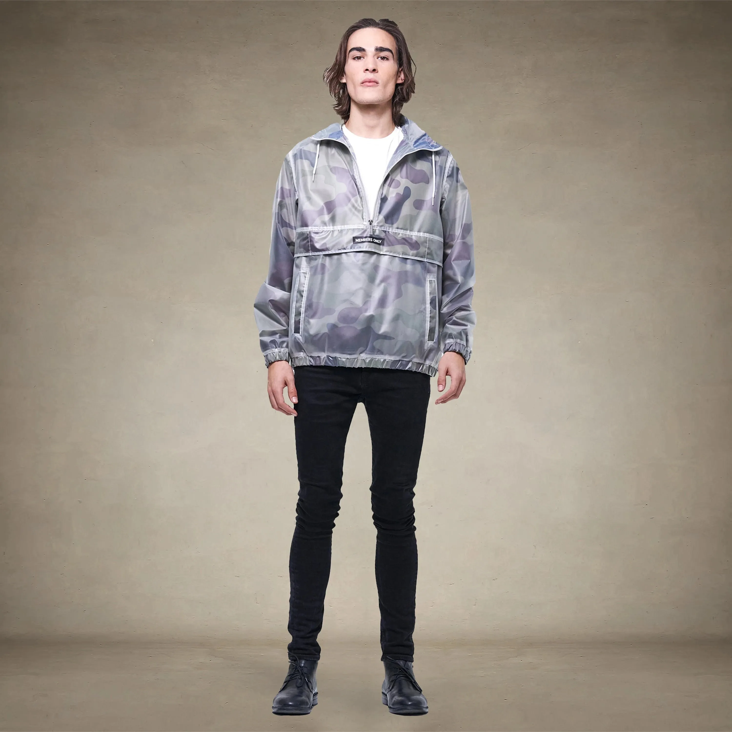 Men's Printed Camo   Translucent Layering Jacket - FINAL SALE