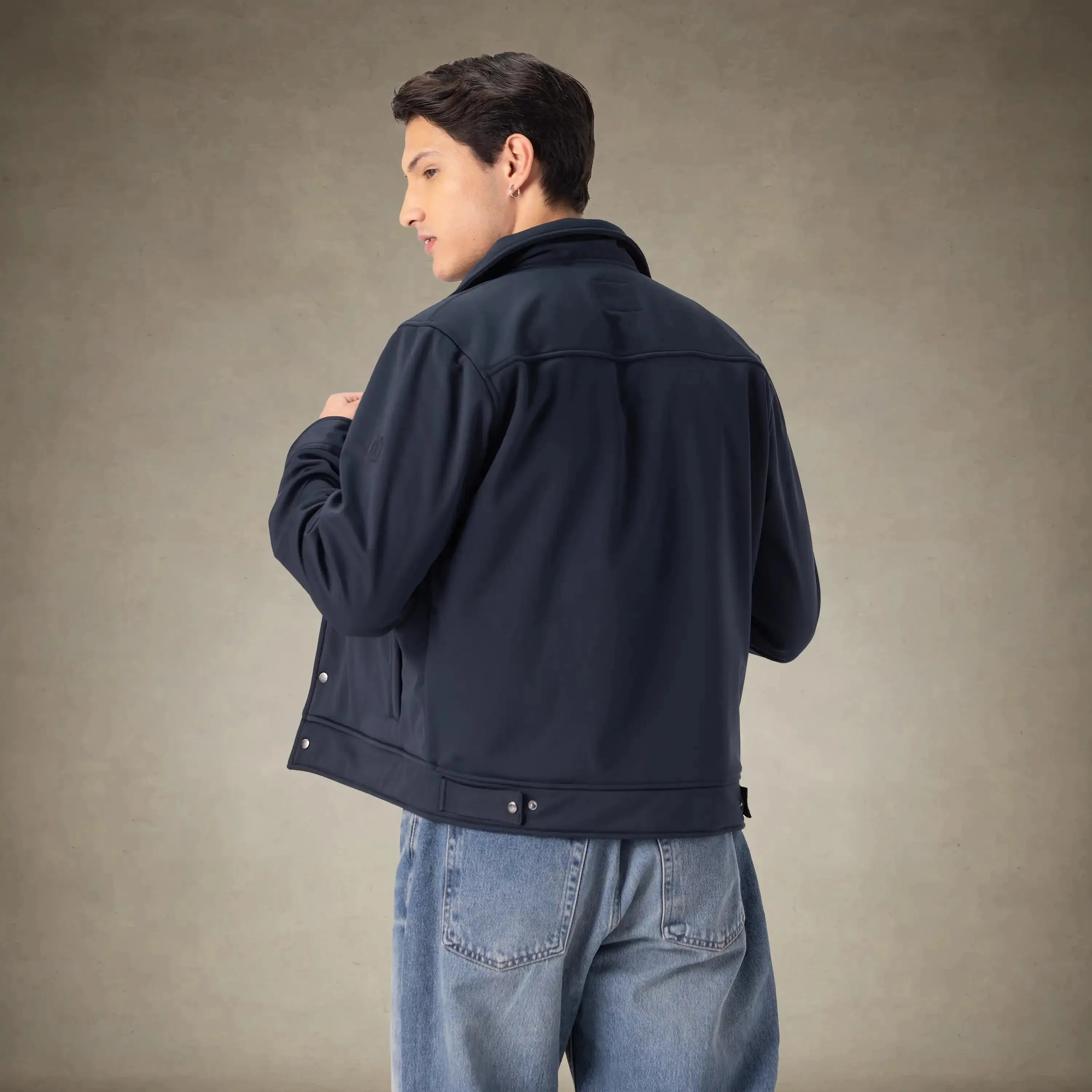 Men's Soft Shell Shirt Jacket