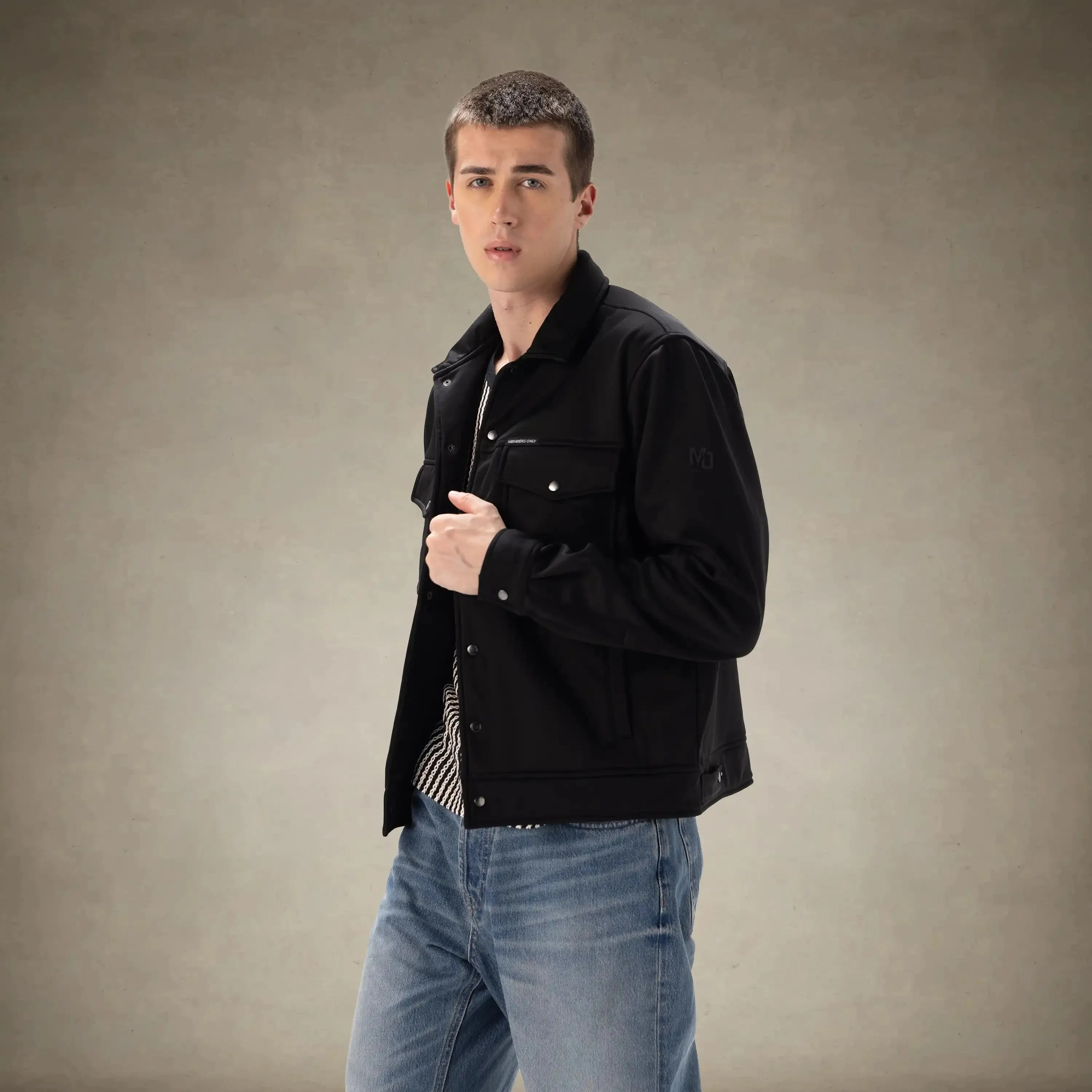 Men's Soft Shell Shirt Jacket