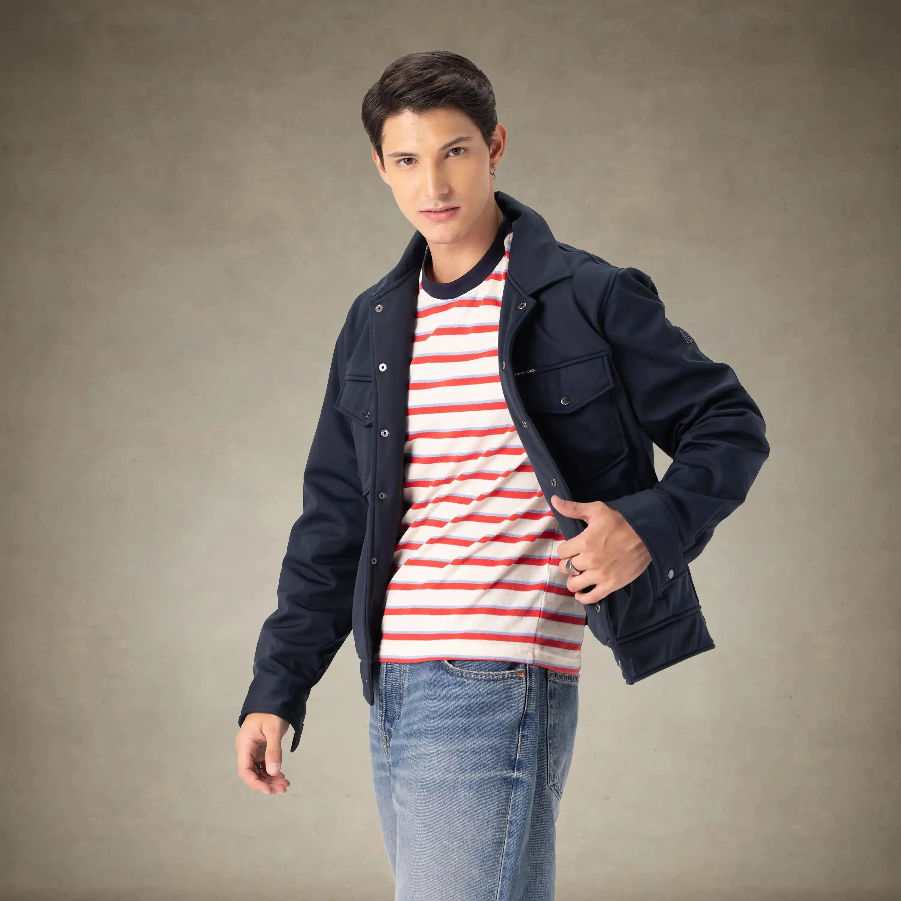 Men's Soft Shell Shirt Jacket