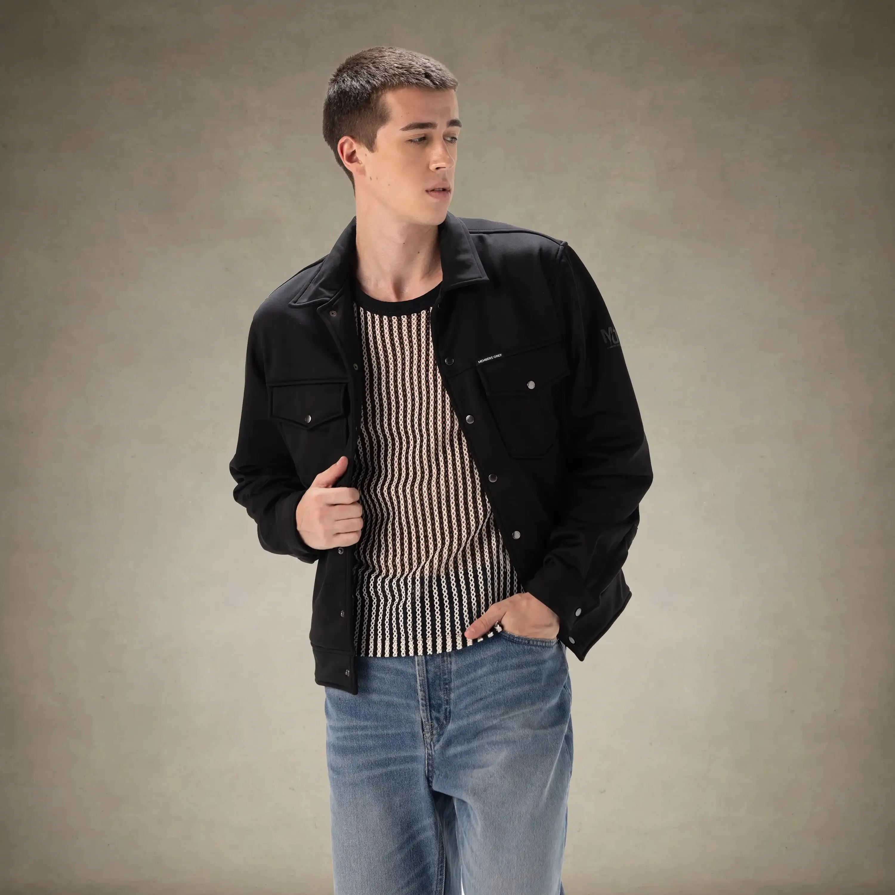Men's Soft Shell Shirt Jacket