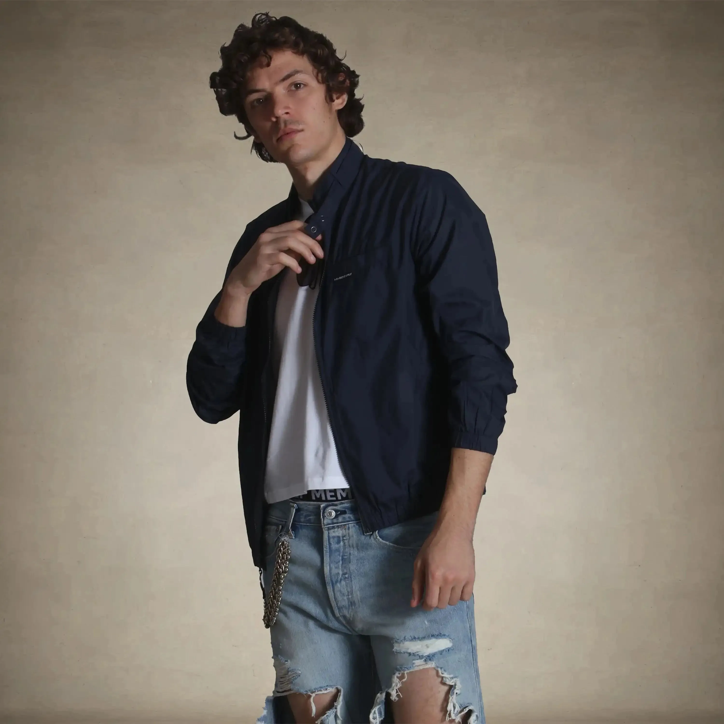 Men's Windbreaker Packable Jacket