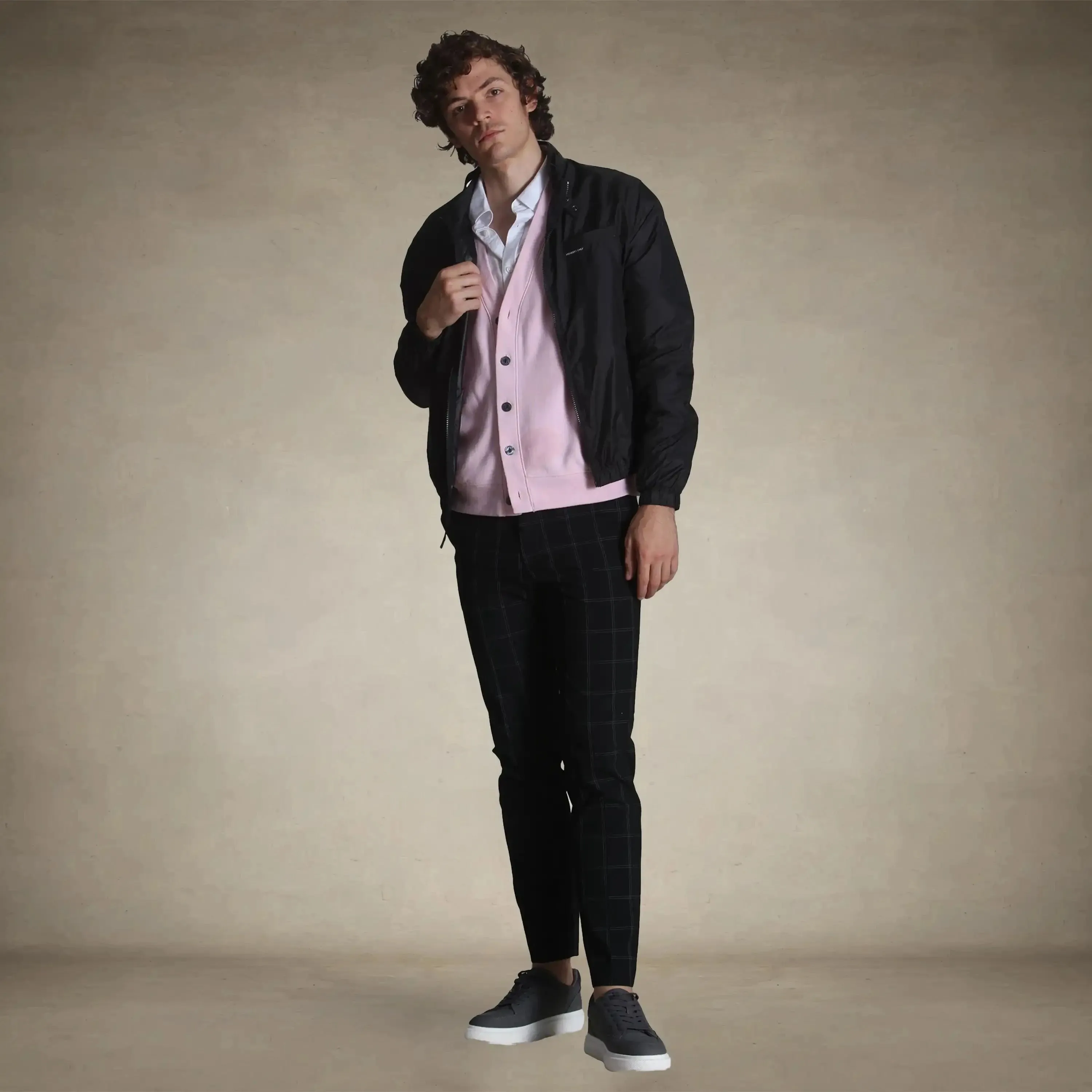 Men's Windbreaker Packable Jacket