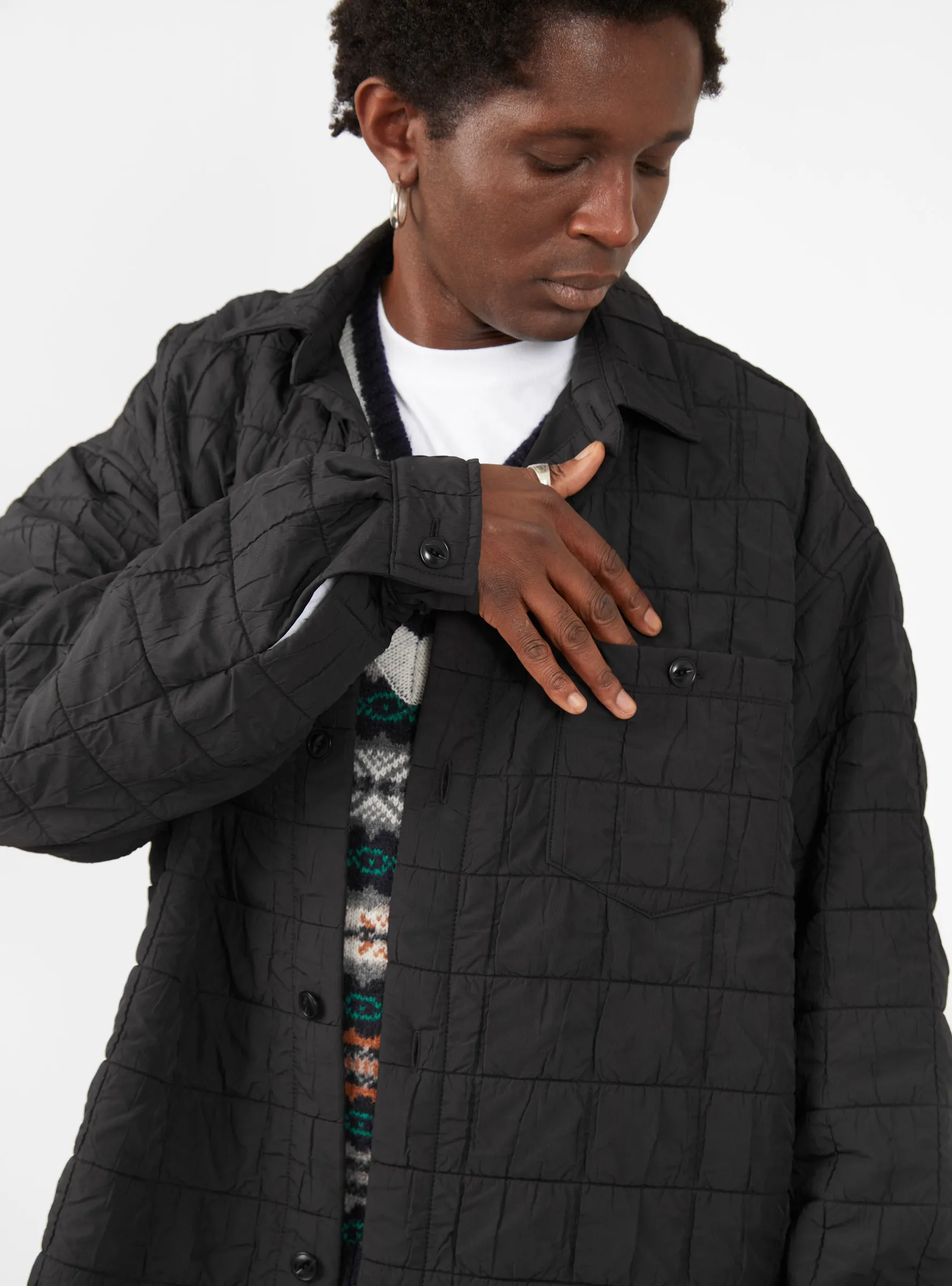 Mitchum Overshirt Black