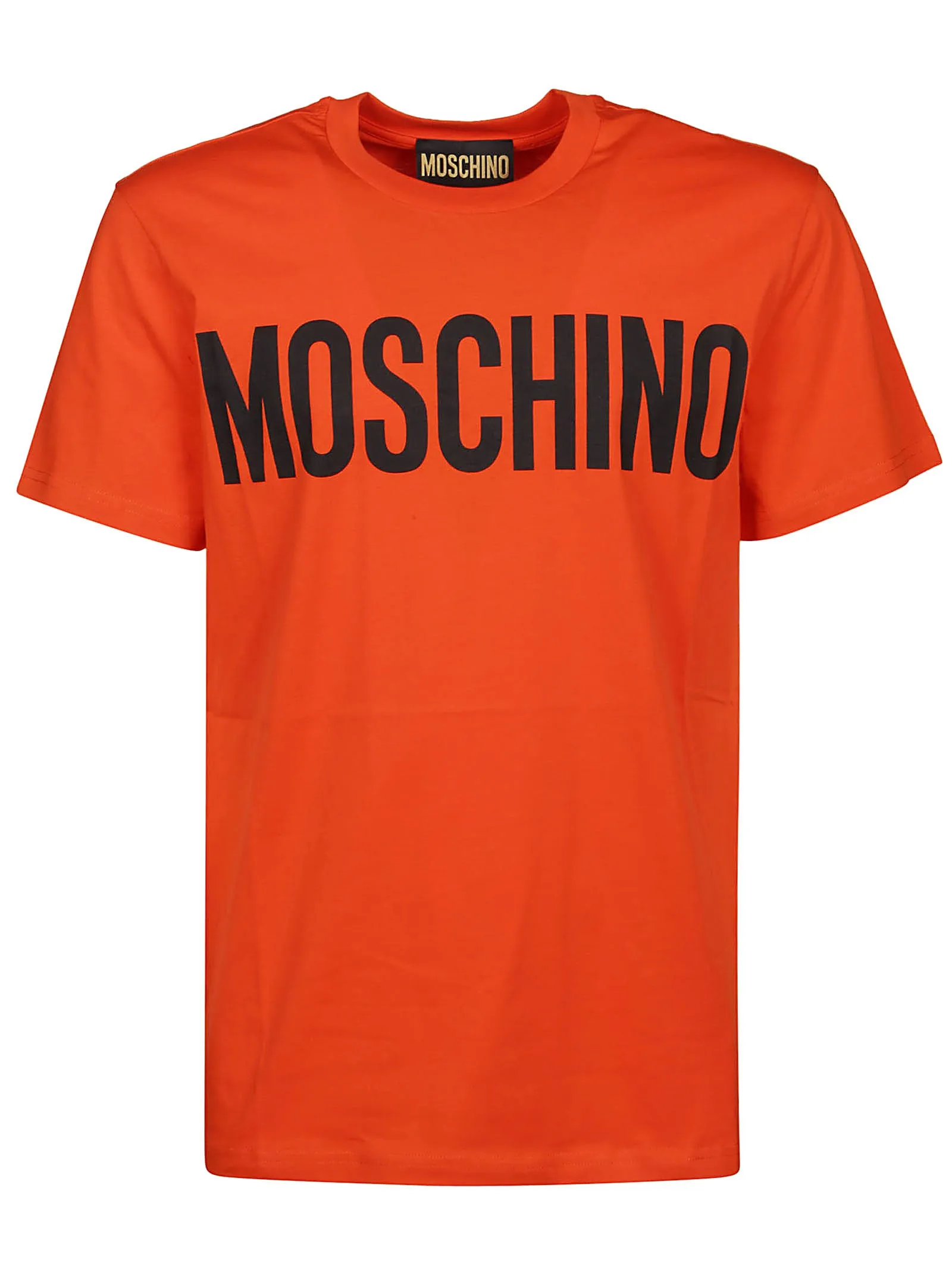 Moschino Logo Printed Crewneck T-Shirt