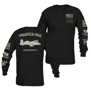 Murder Hog Long Sleeve - Black