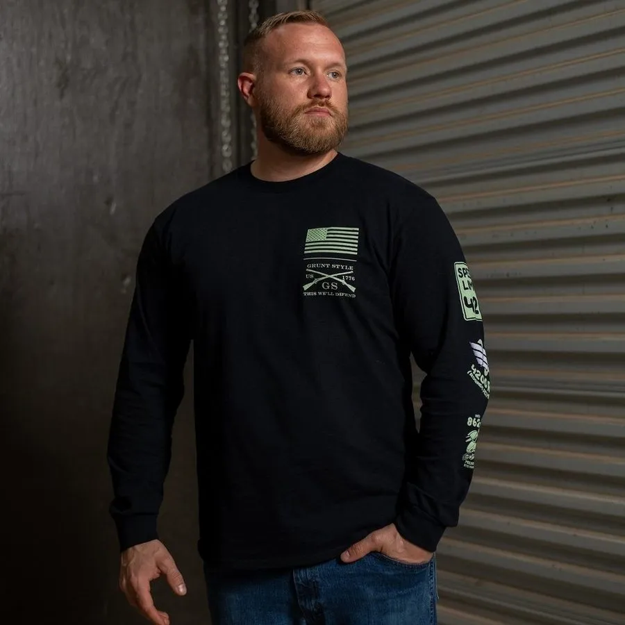 Murder Hog Long Sleeve - Black